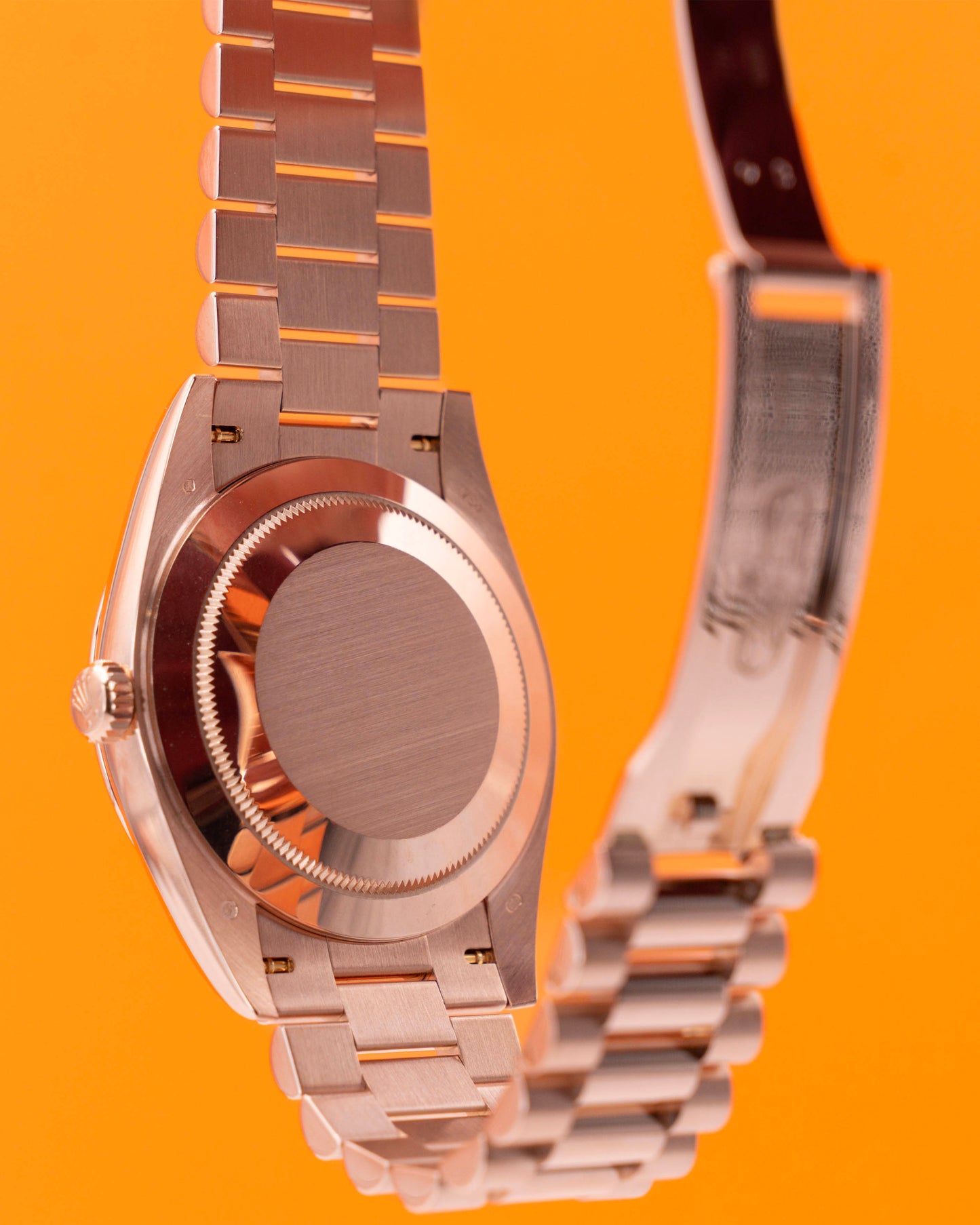 Rolex Day Date 40mm 228235 Rose Gold Chocolate Dial 2018