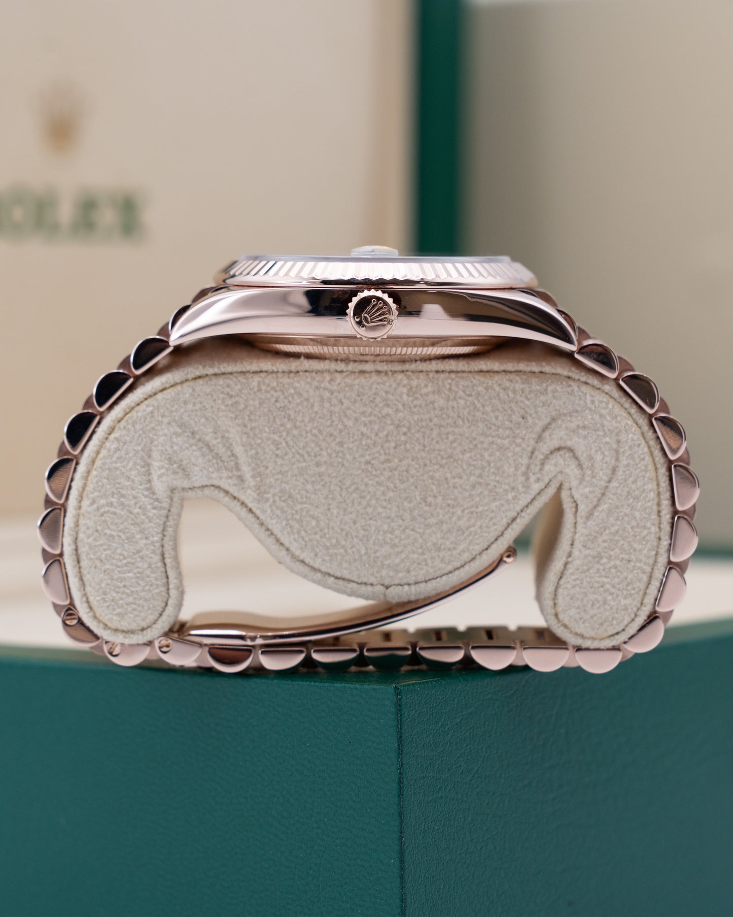 Rolex Day Date 40mm 228235 Rose Gold Chocolate Dial 2018