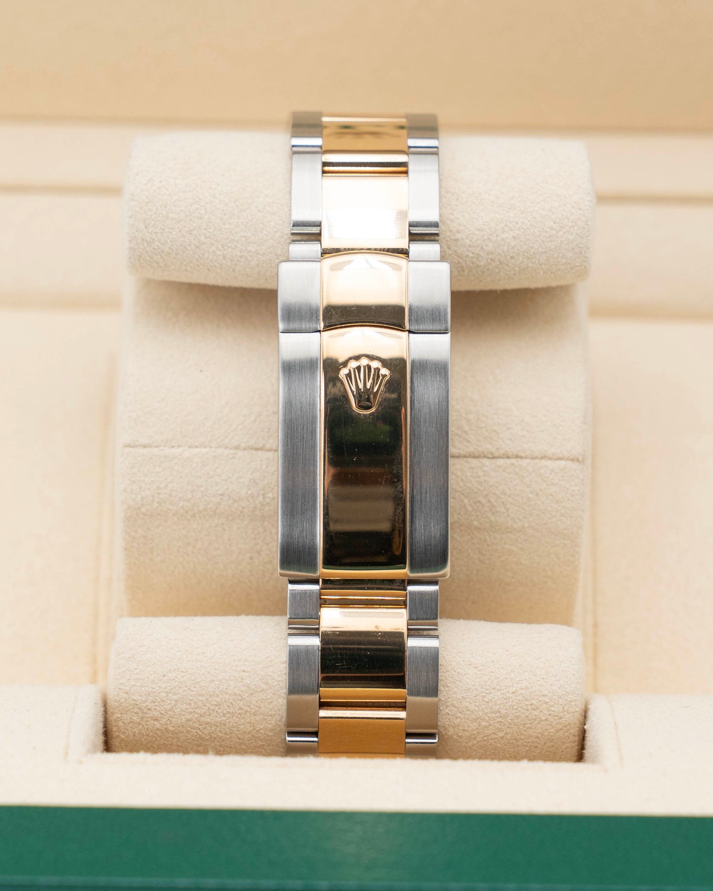 Rolex Datejust II 41mm 116333 Two Tone Yellow Gold Black Arabic Dial 2011