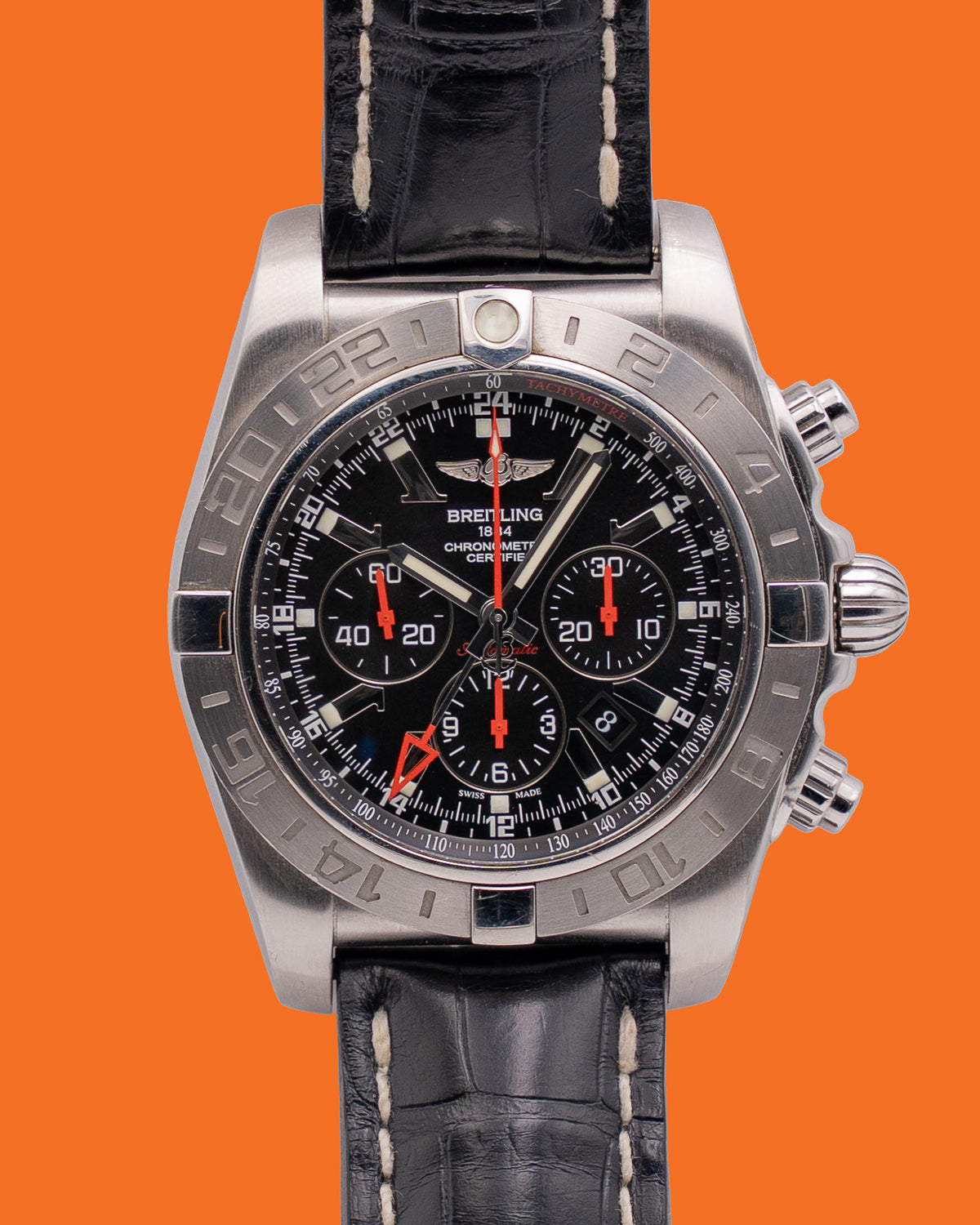 Breitling Chronomat GMT Limited 47mm AB041210 Black Dial