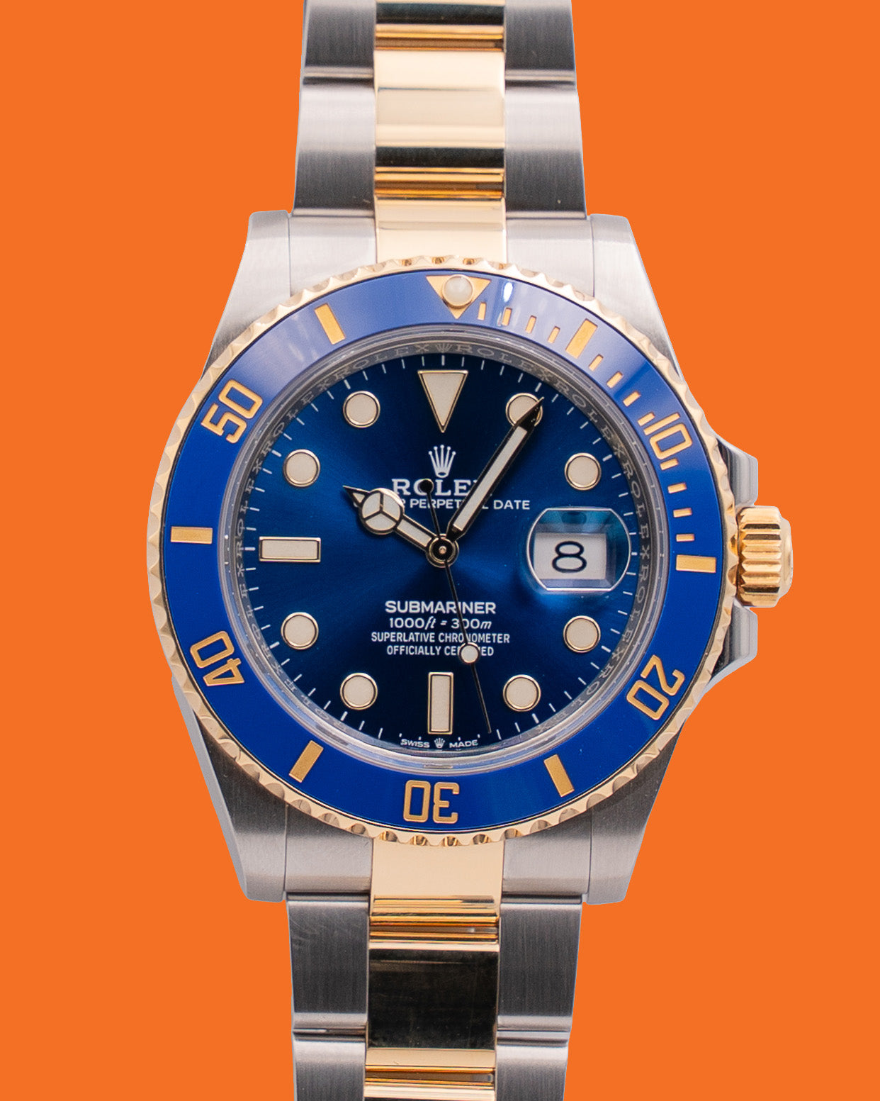 Rolex Submariner  41mm 126613lb  "Bluesy" 2021