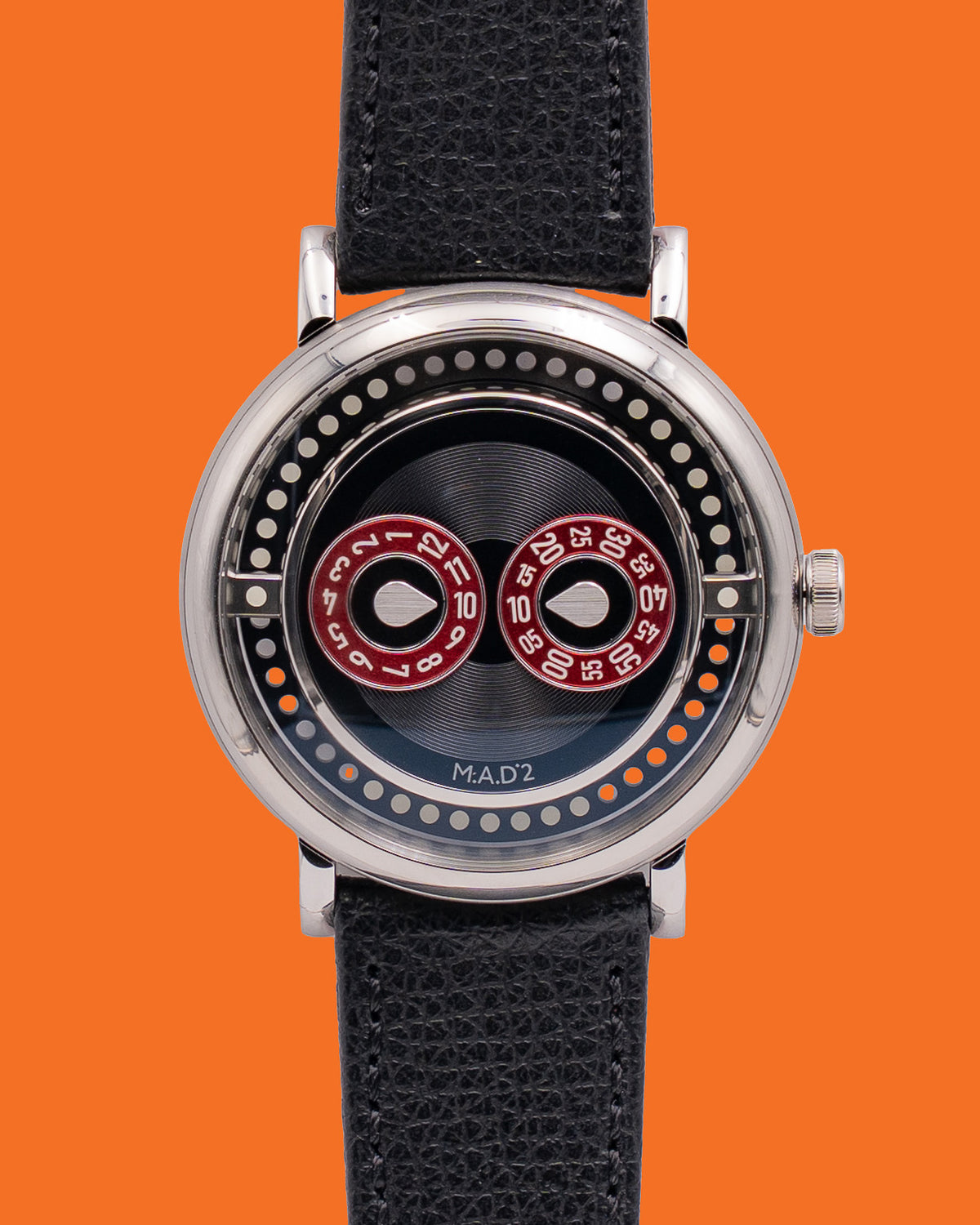 The M.A.D. 42mm  M.A.D.2 R&B Red Dial 2026