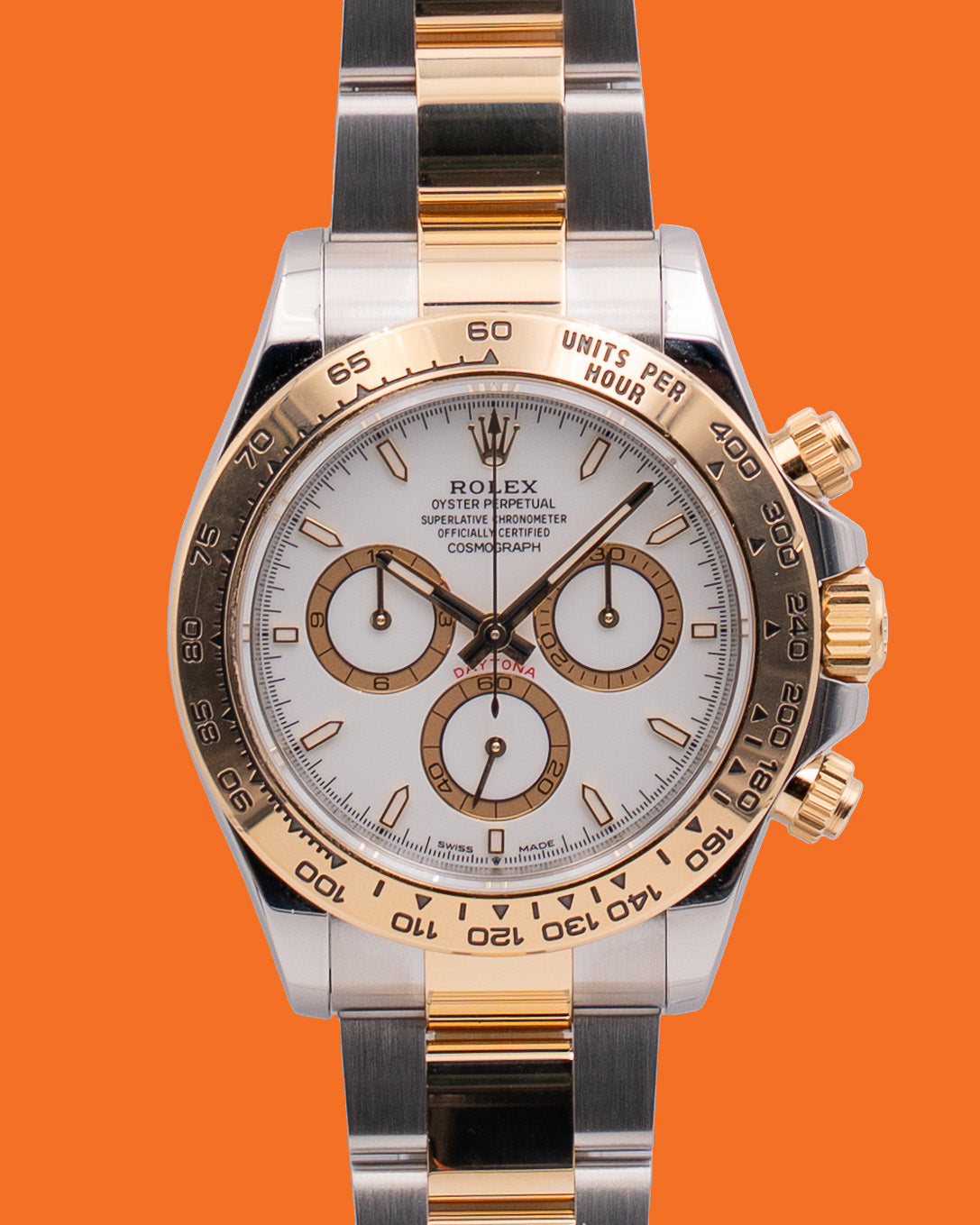 Rolex  Daytona 40mm 126503 White Dial Two tone On Oyster 2024