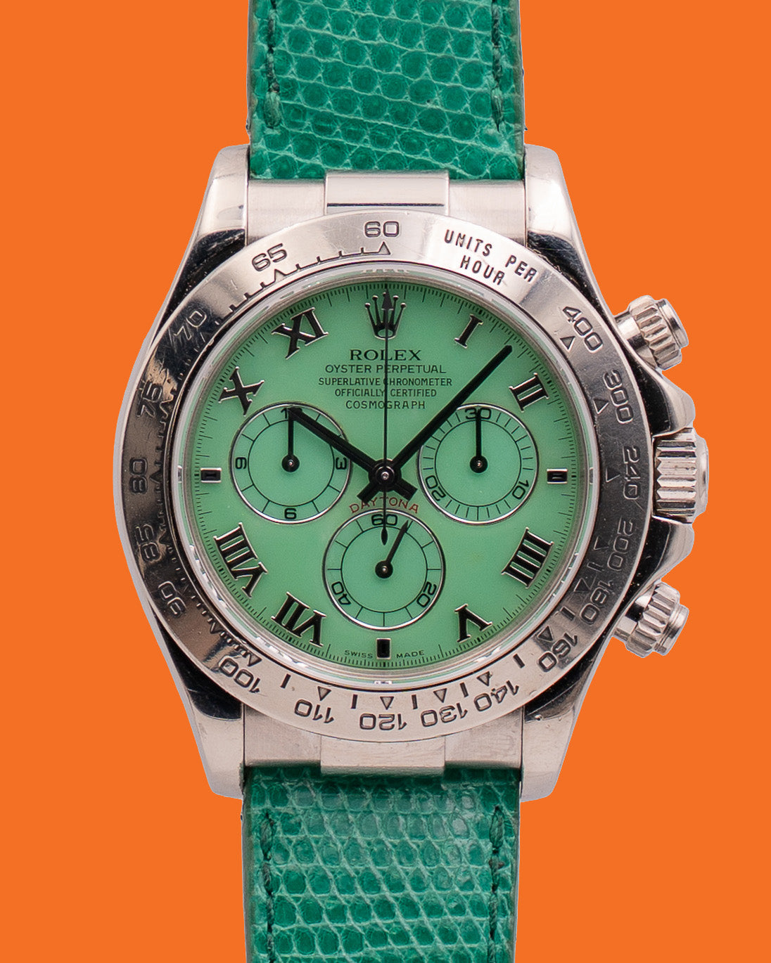 Rolex Beach Daytona 40mm 116519 Green Dial 2000