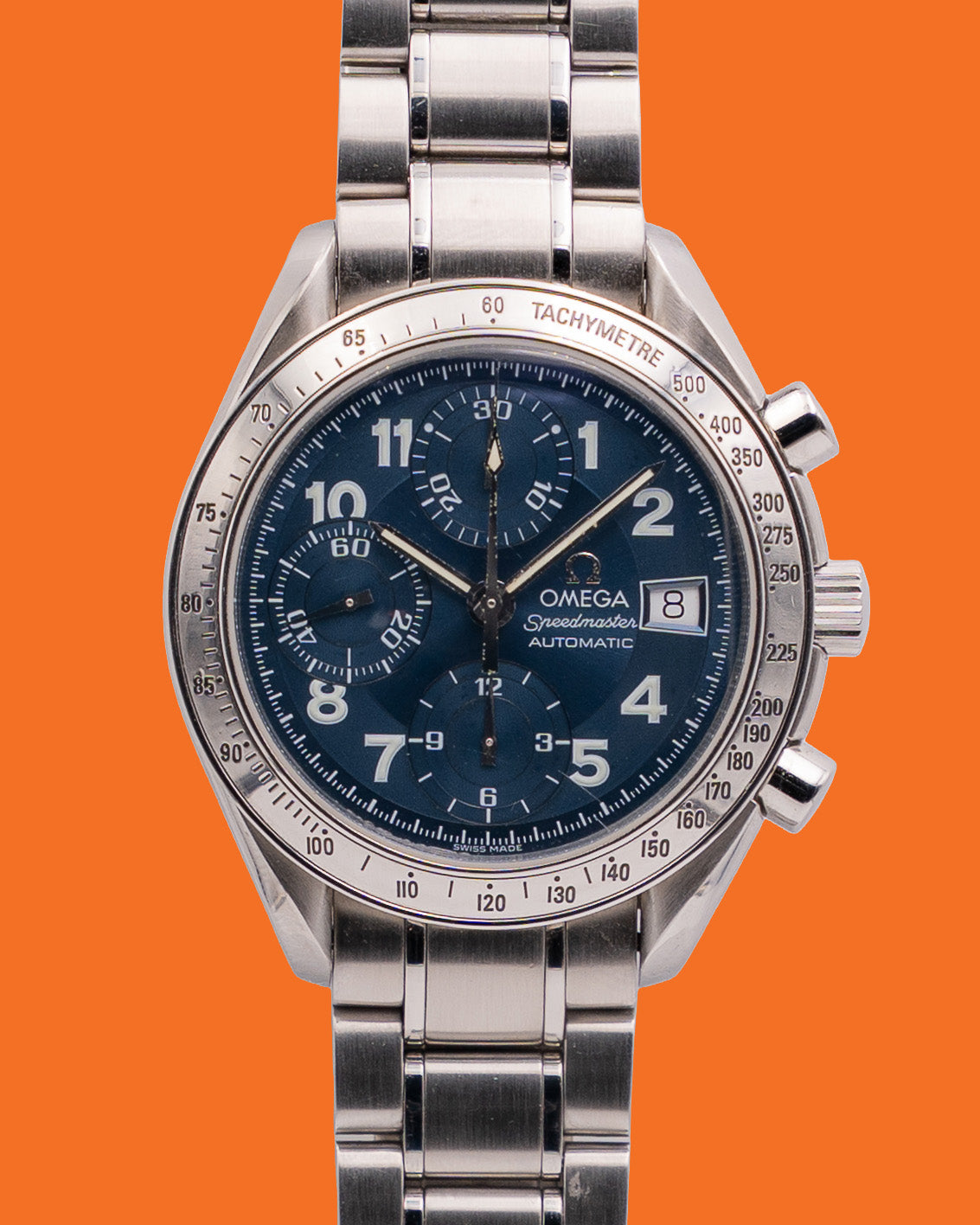 Omega Speedmaster 38mm 3513.82 Blue Dial