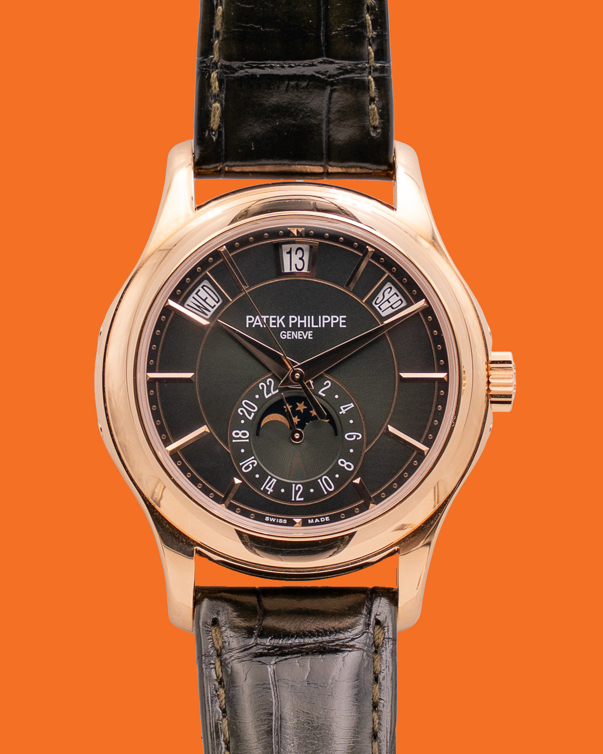 Patek Philippe 5205R-011 40MM Green Dial Dark Green Strap 2025