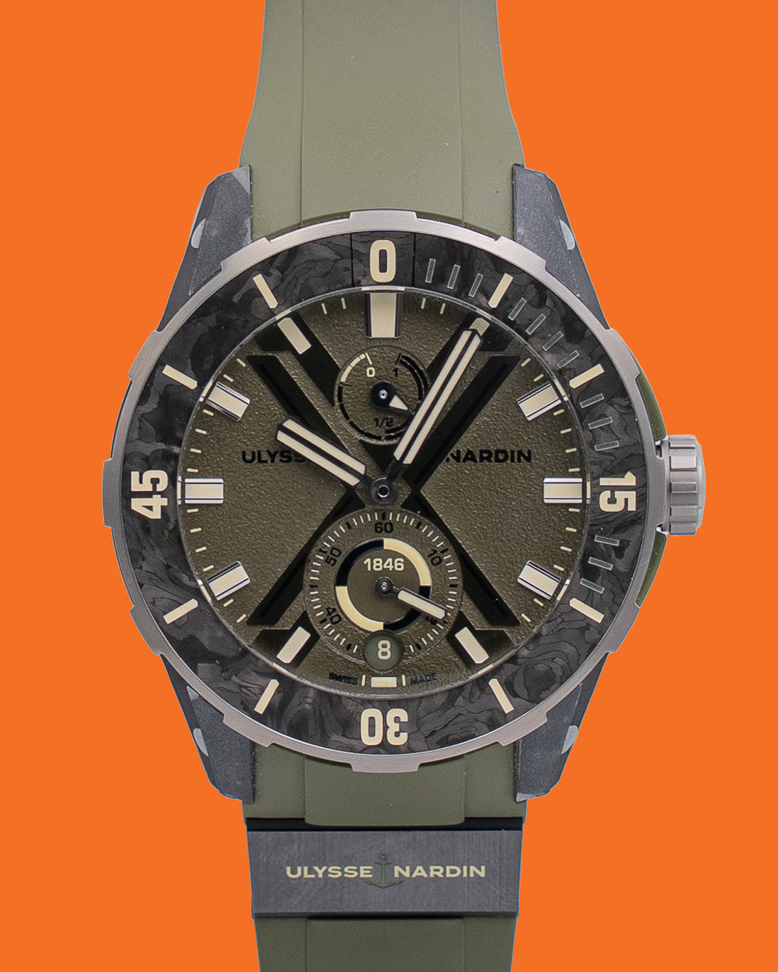 Ulysse Nardin 44mm 1183-170-8A/3A Diver Net OPS2025
