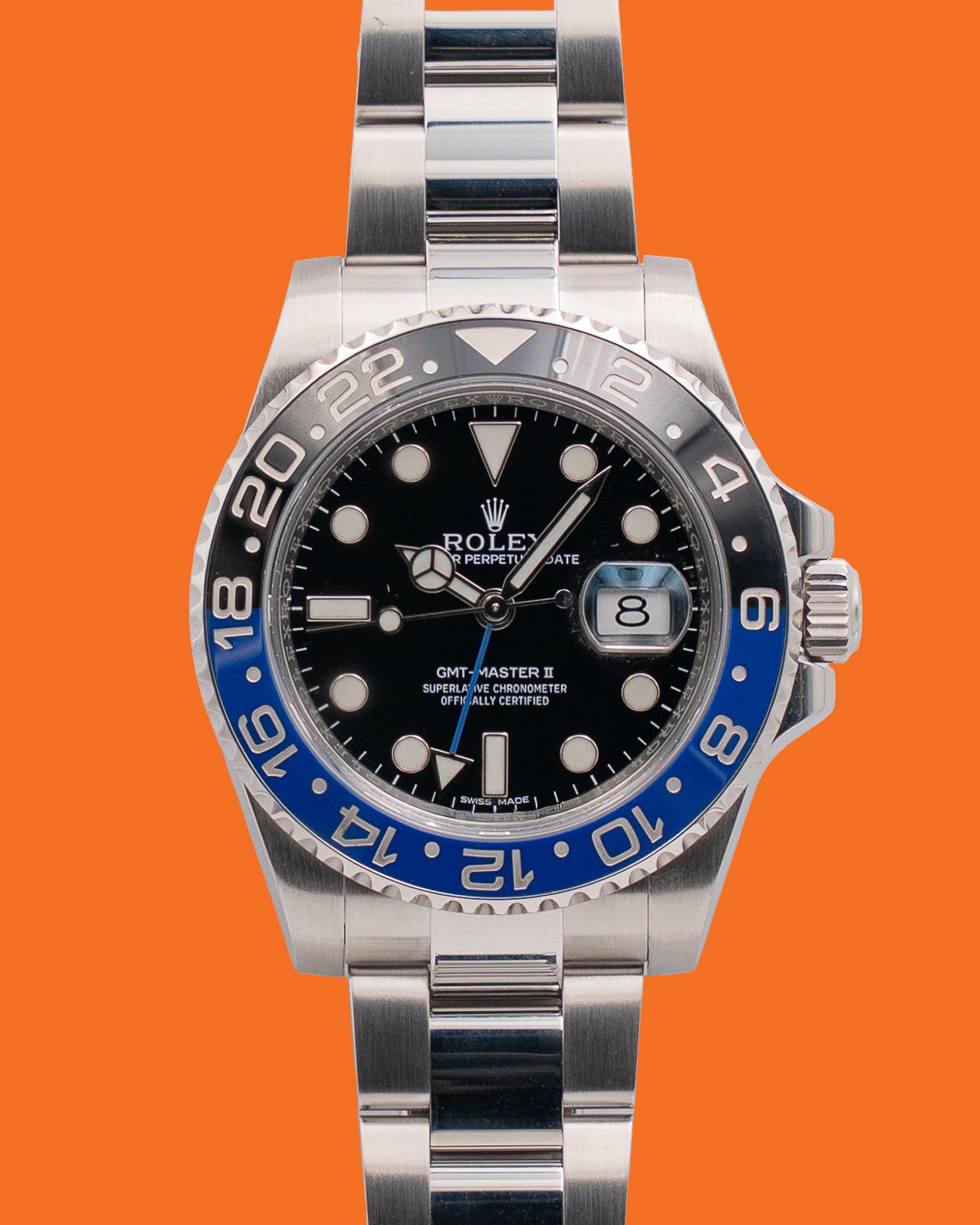 Rolex GMT Master II 40mm 116710BL Batman 2014