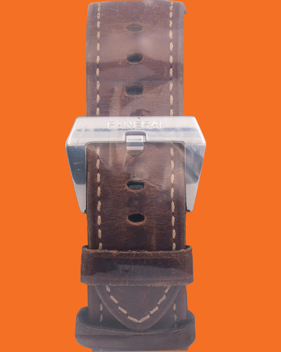 NEW SEALED Radiomir Base Logo 45mm PAM00753 Brown Strap Black Dial 2018