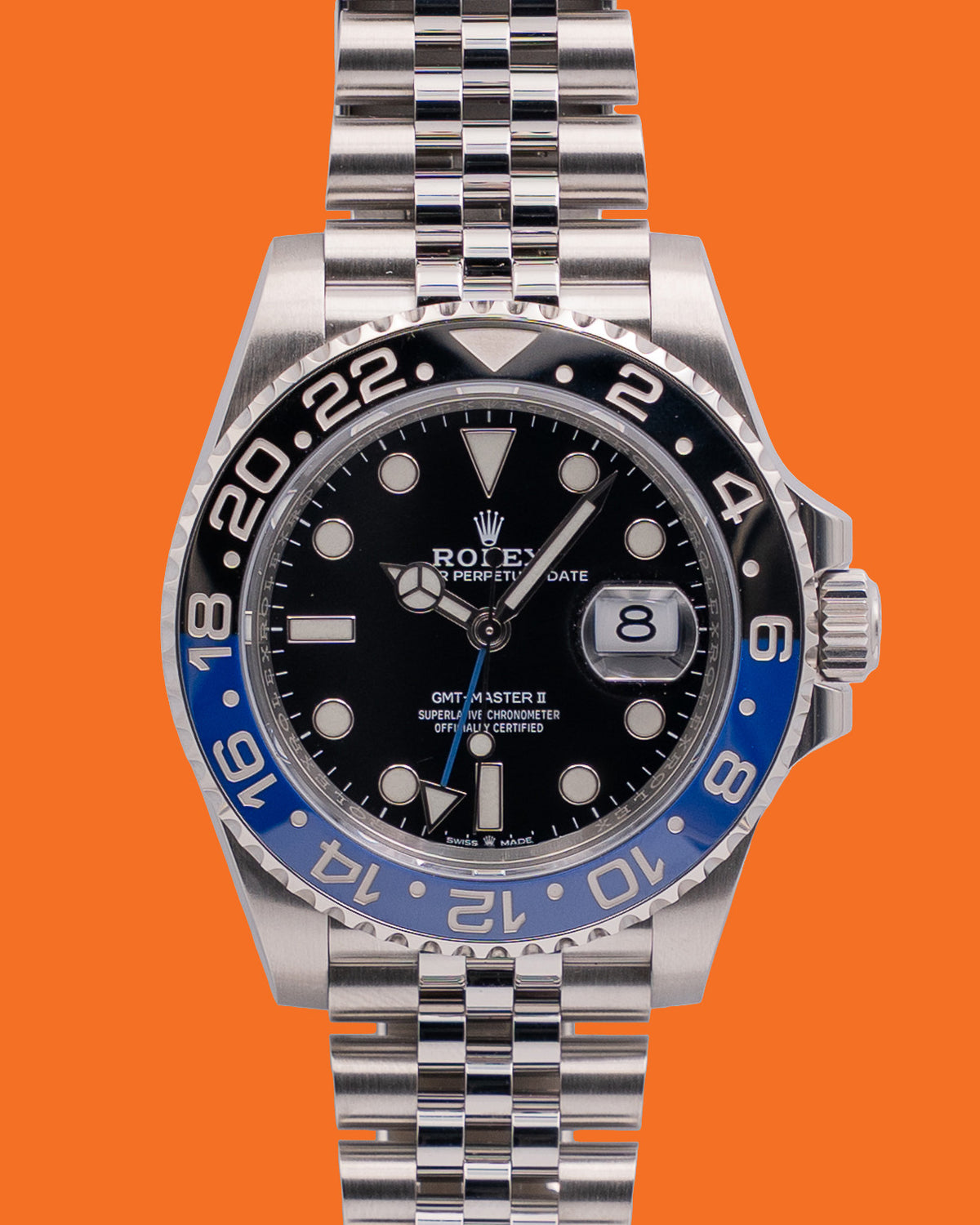 Rolex GMT Master II 40mm 126710BLNR Batgirl 2020