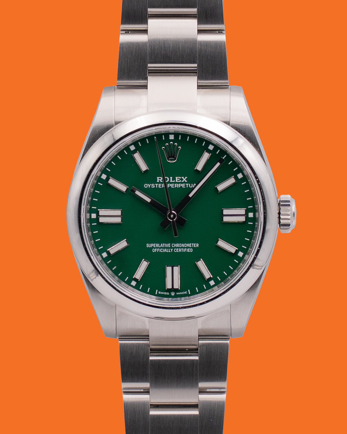 Rolex Oyster Perpetual 41mm 134300 Green Dial 2026