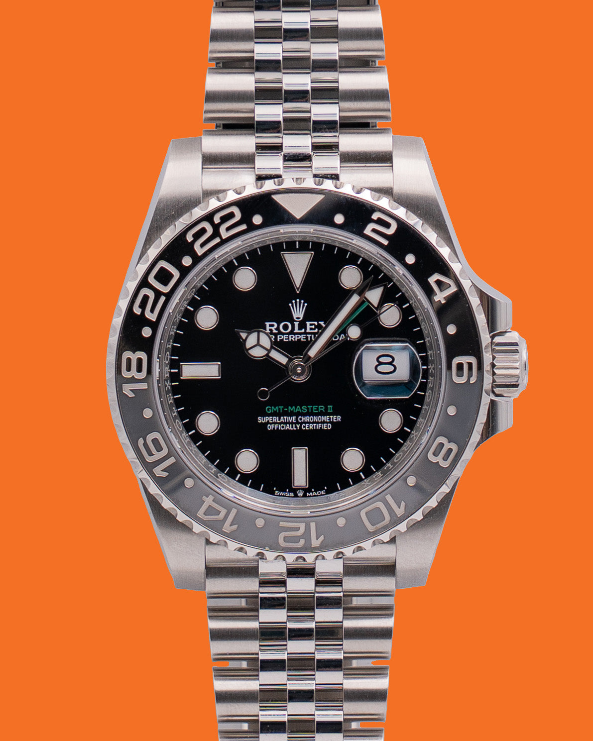 UNWORN Rolex GMT Master II 40mm 126710GRNR Bruce Wayne 2026