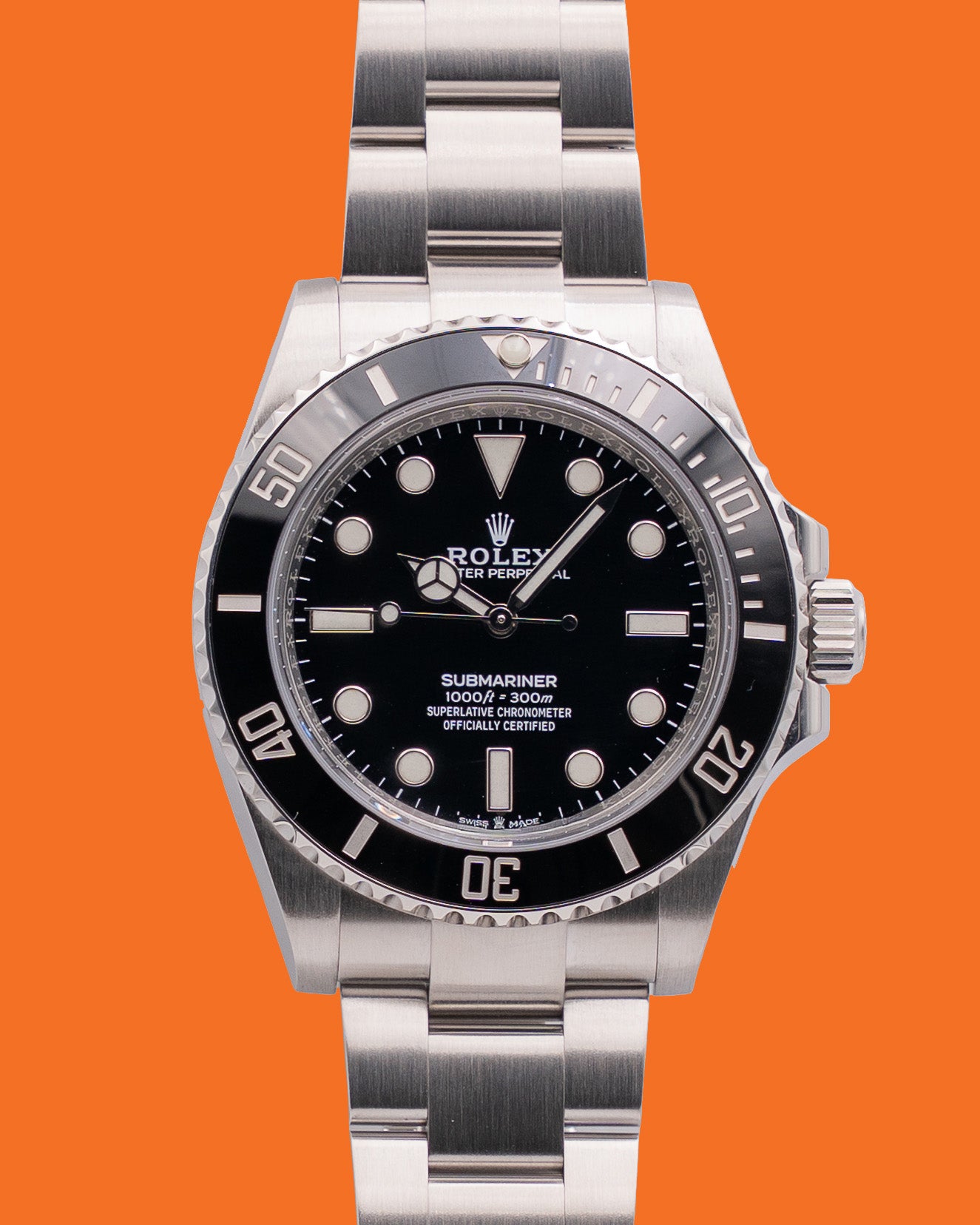 Rolex Submariner No Date 41mm 124060 Black Dial 2021