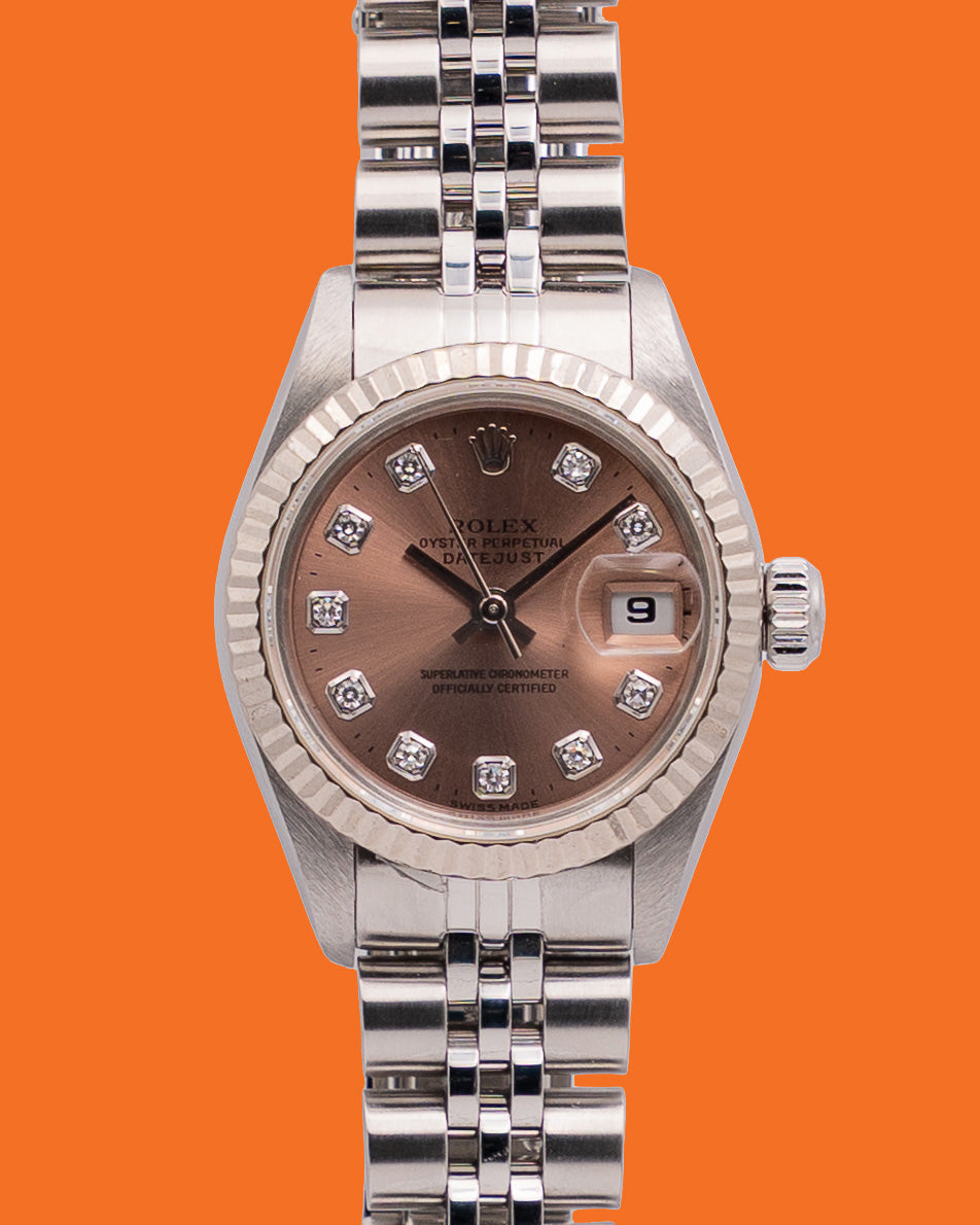 Rolex Datejust 26mm 69174 Fluted On Jubilee