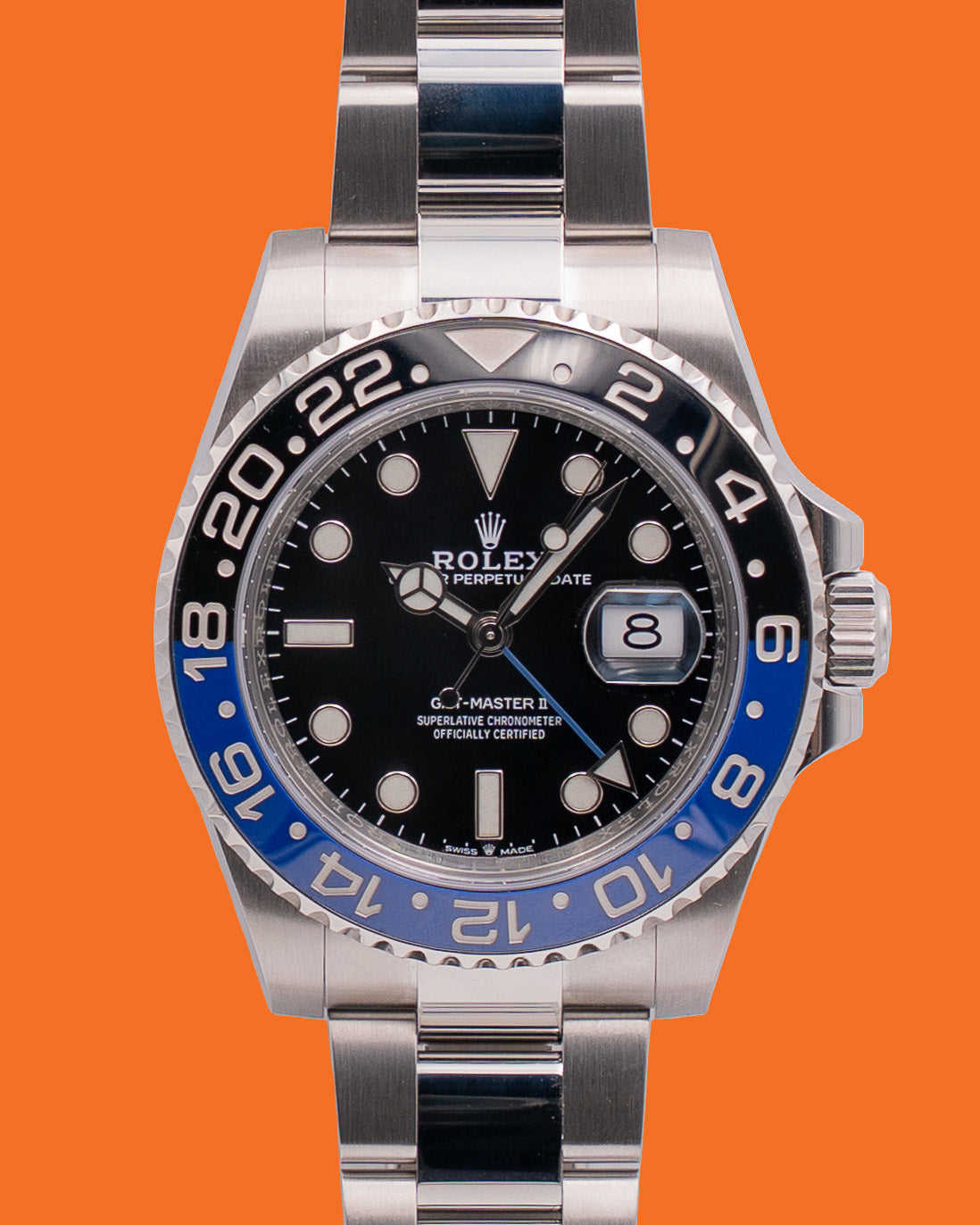 Rolex GMT-Master II 40mm 126710BLNR Batman 2021