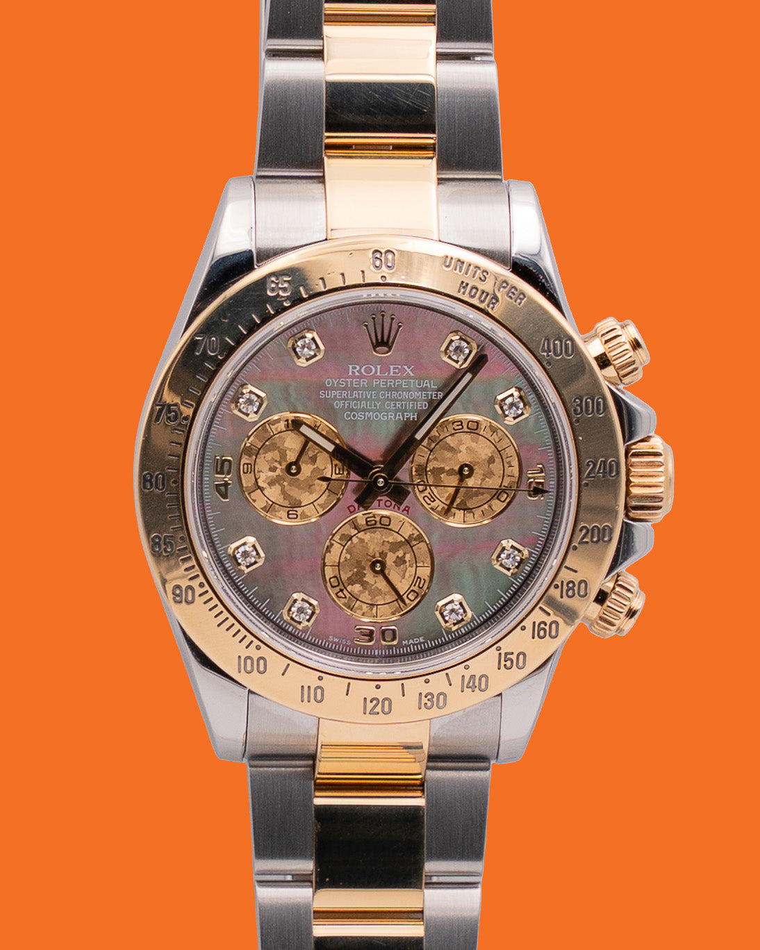 Rolex Oyster Perpetual  Daytona 40mm 116523 Tahitian  MOP Dial 2012