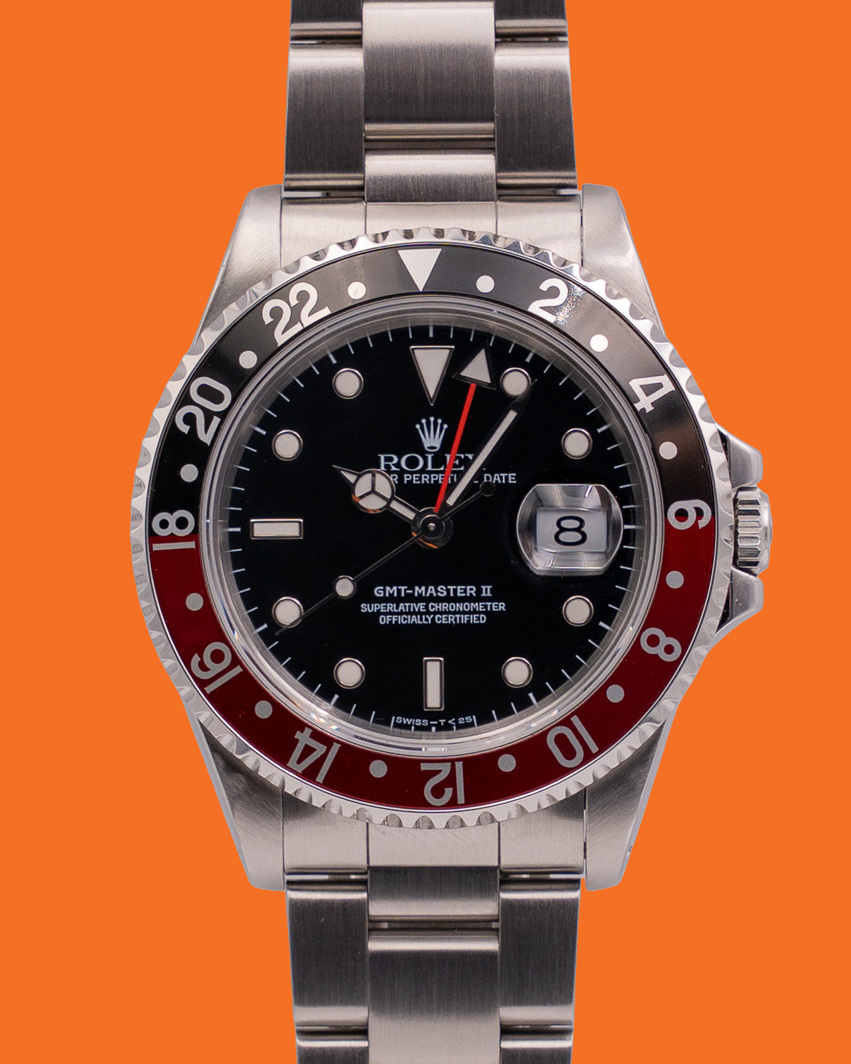 Rolex GMT Master II 40mm 16710 Coke Open Date
