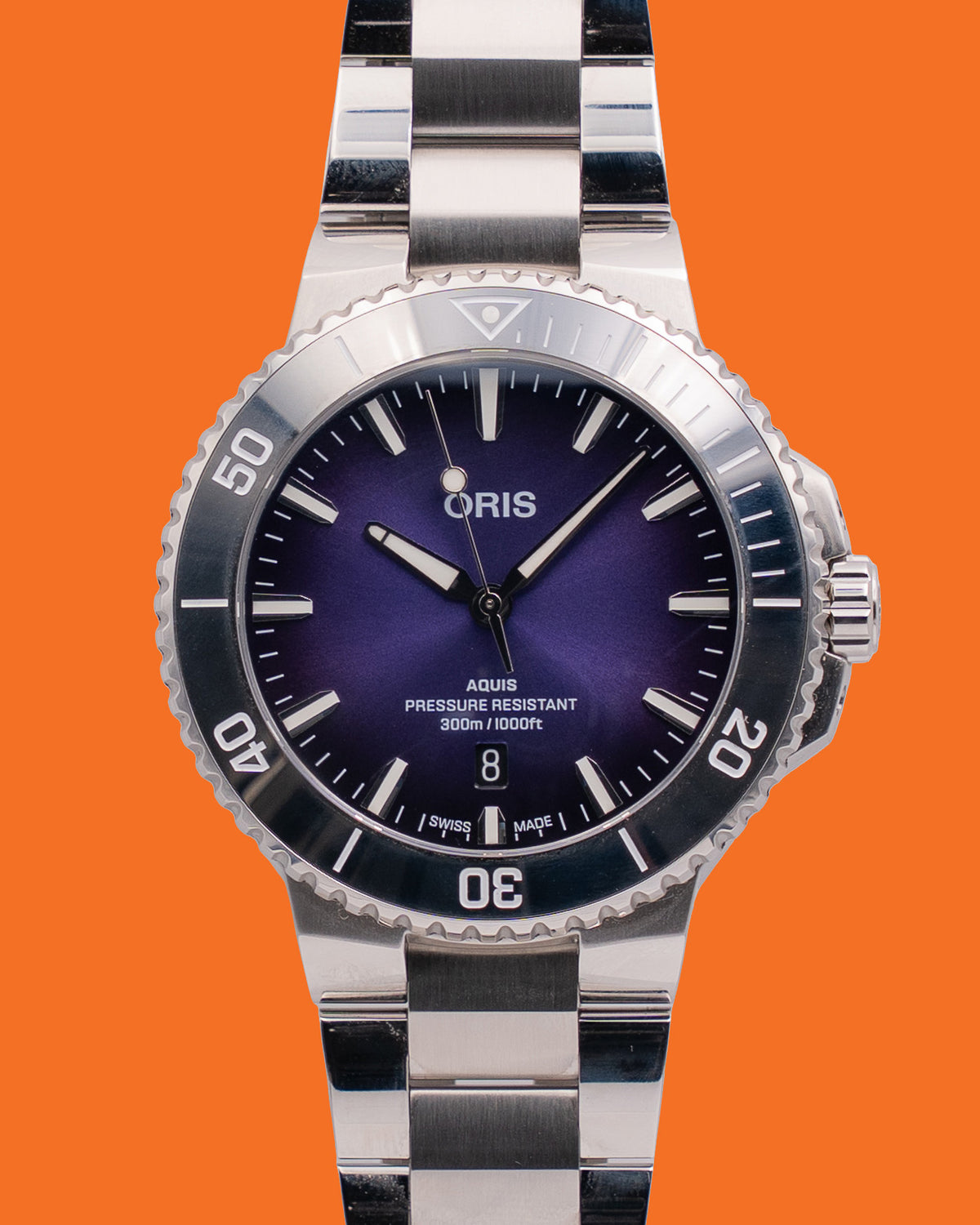 Oris Aquis Date 43.5mm  01 733 7789 4158-07 8 23 04PEB Open Date