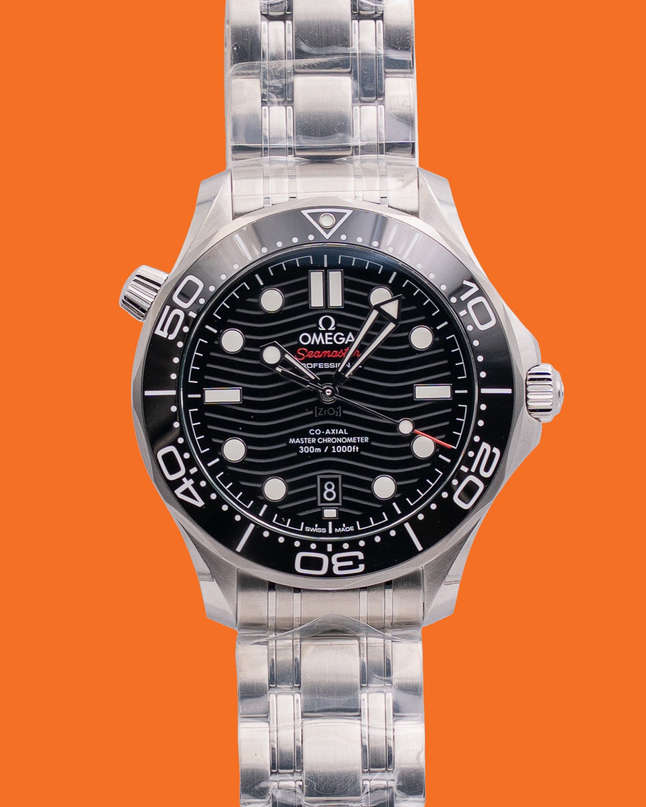 UNWORN STICKERED Seamaster Diver 300M Master Co-Axial 42mm  210.30.42.20.01.001 Black Dial 2026