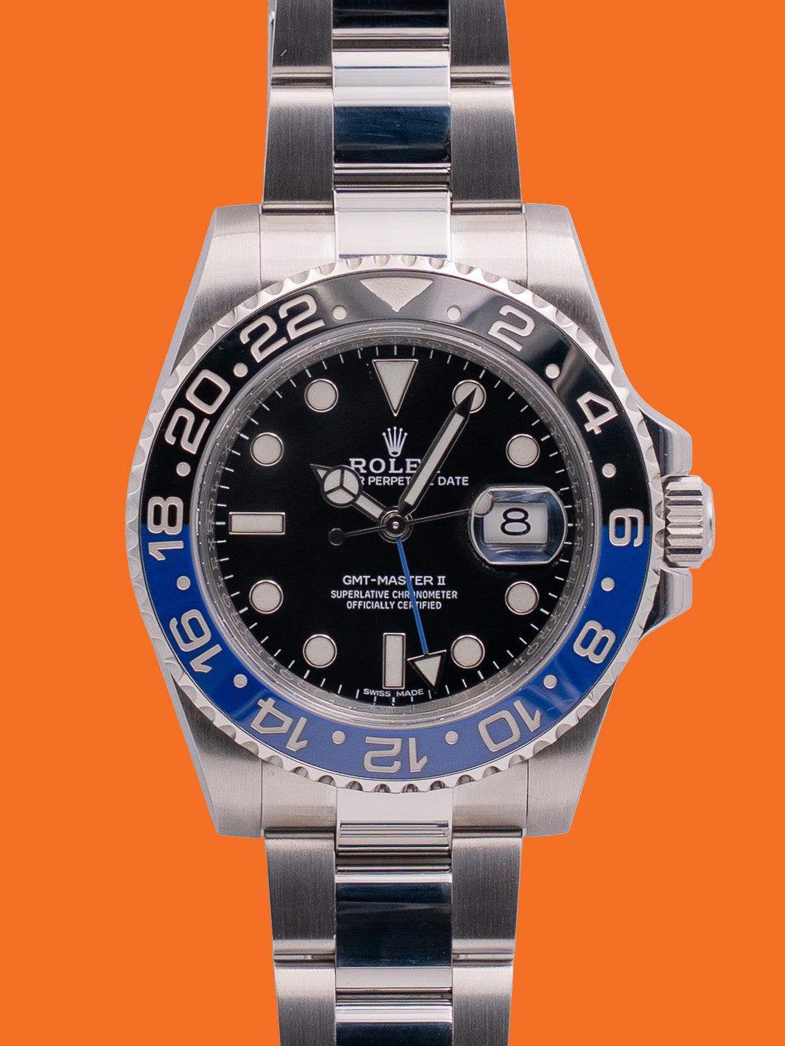 Rolex GMT-Master II 40mm 116710BLNR "Batman" 2016