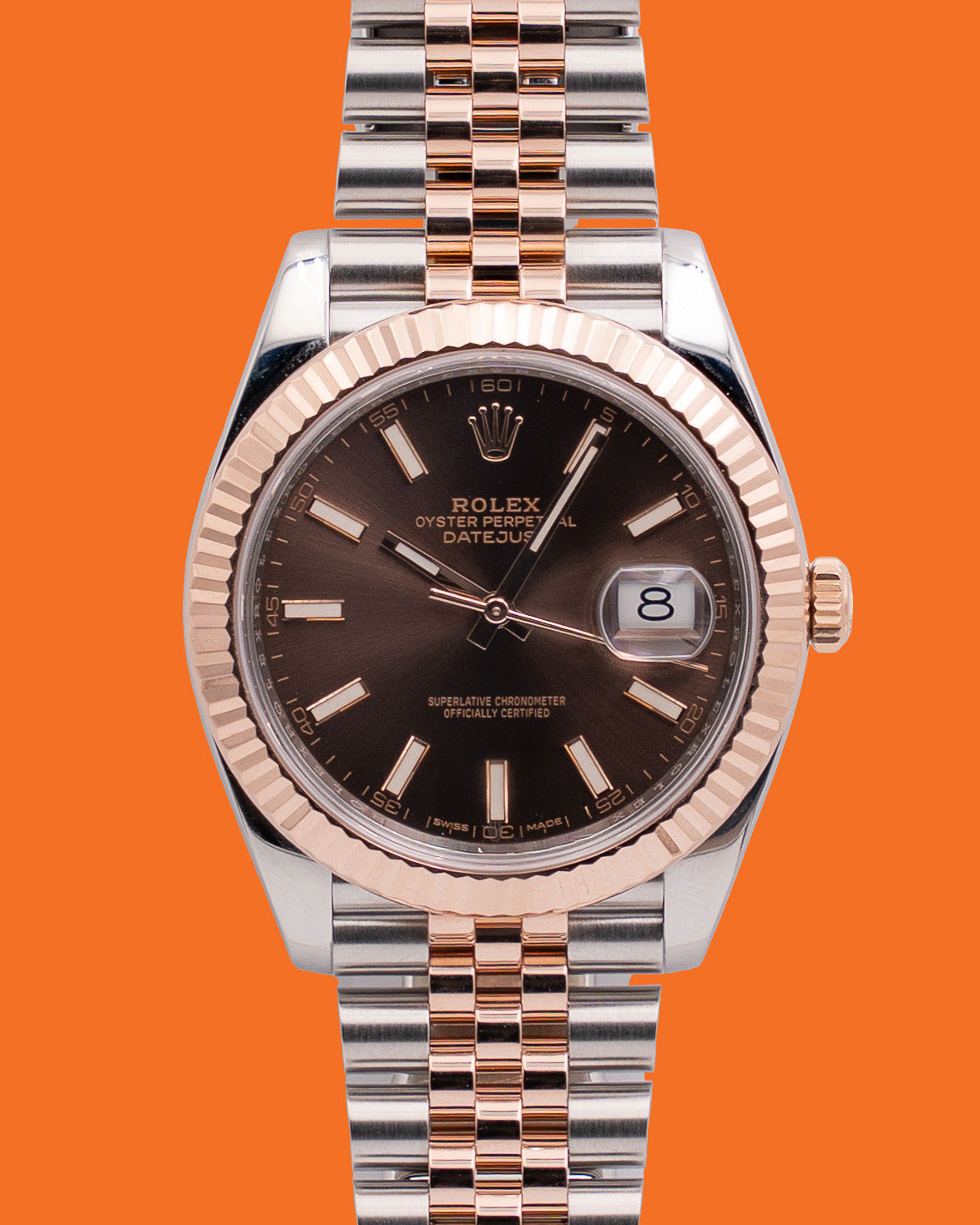 Rolex Datejust 41mm 126331 Fluted On  Jubilee  2018