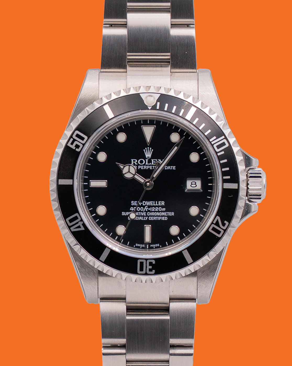 NEW OLD STOCK Rolex Seadweller 4000 40mm 16600 Black Dial 2007