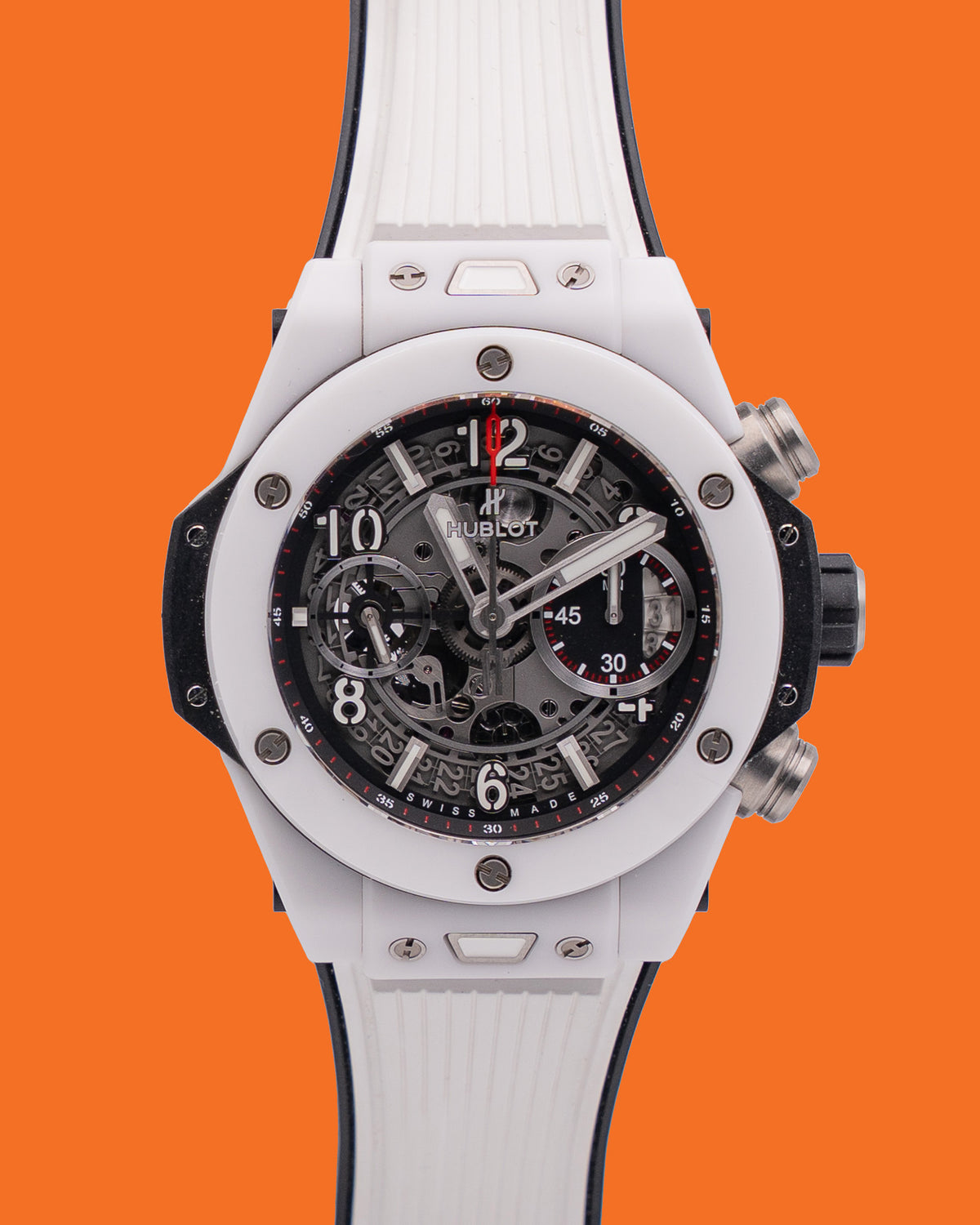Hublot Big Bang Unico White Ceramic 44mm 421.HX.1170.RX