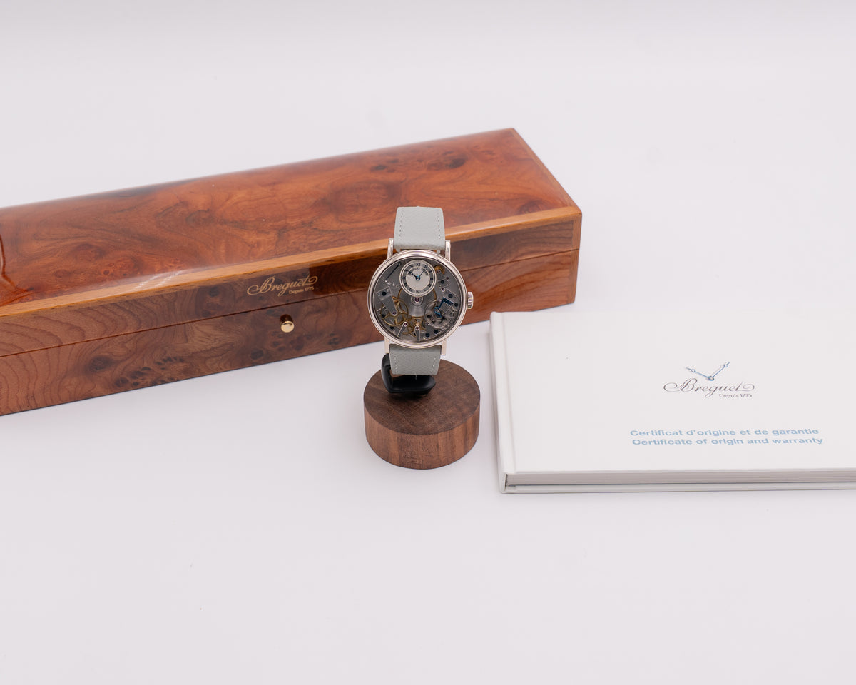 Breguet Tradition 37mm 7027bb White Gold