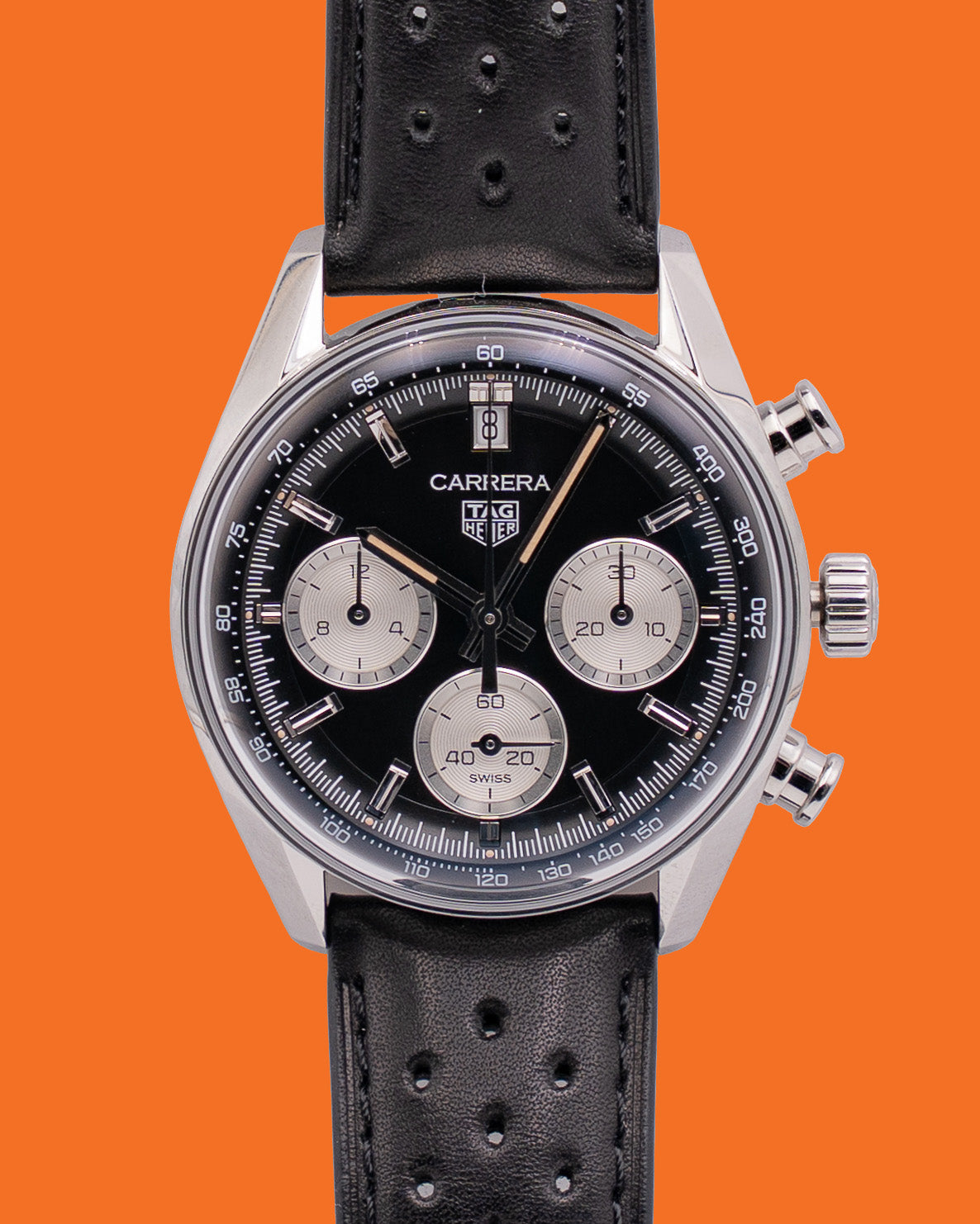 Tag Heuer Carrera Chronograph 39MM CBS2210 Black Dial