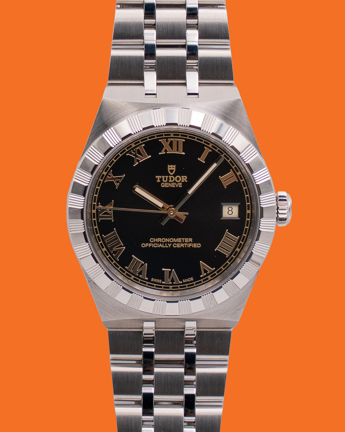 Tudor Royal 36mm 2836c1a0 Black Roman Dial 2026