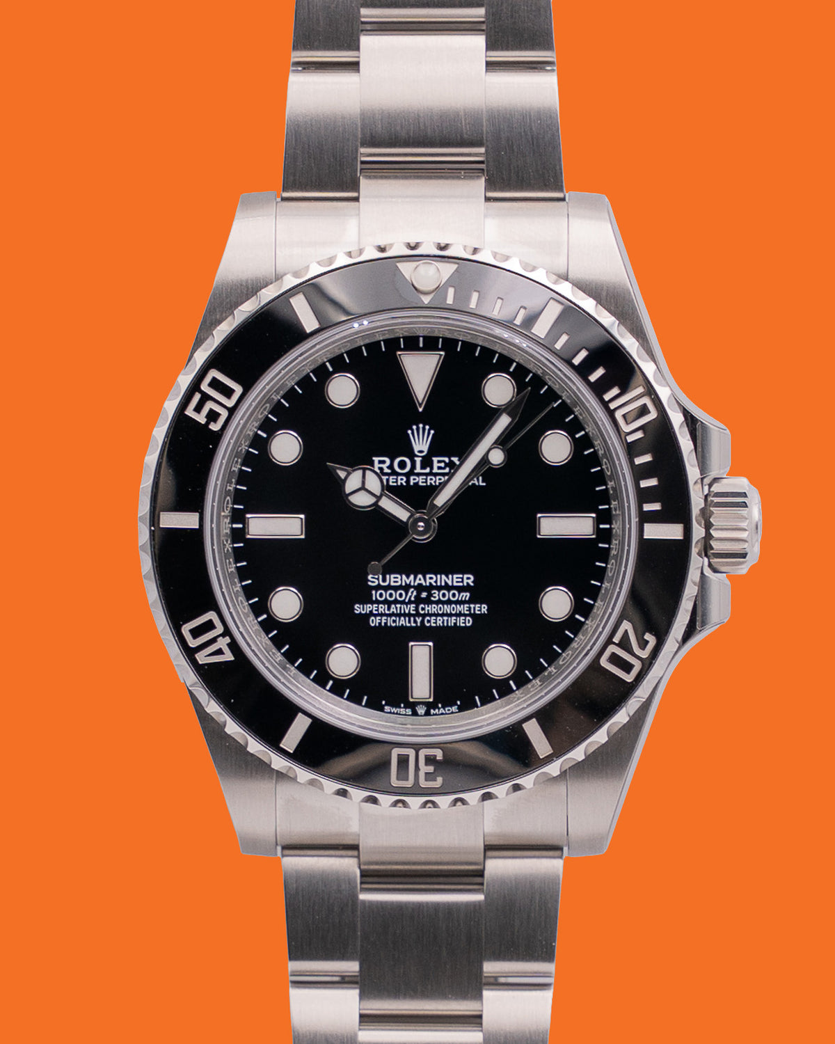 UNWORN Stickered Rolex 41mm 124060 Submariner Black Dial 2016