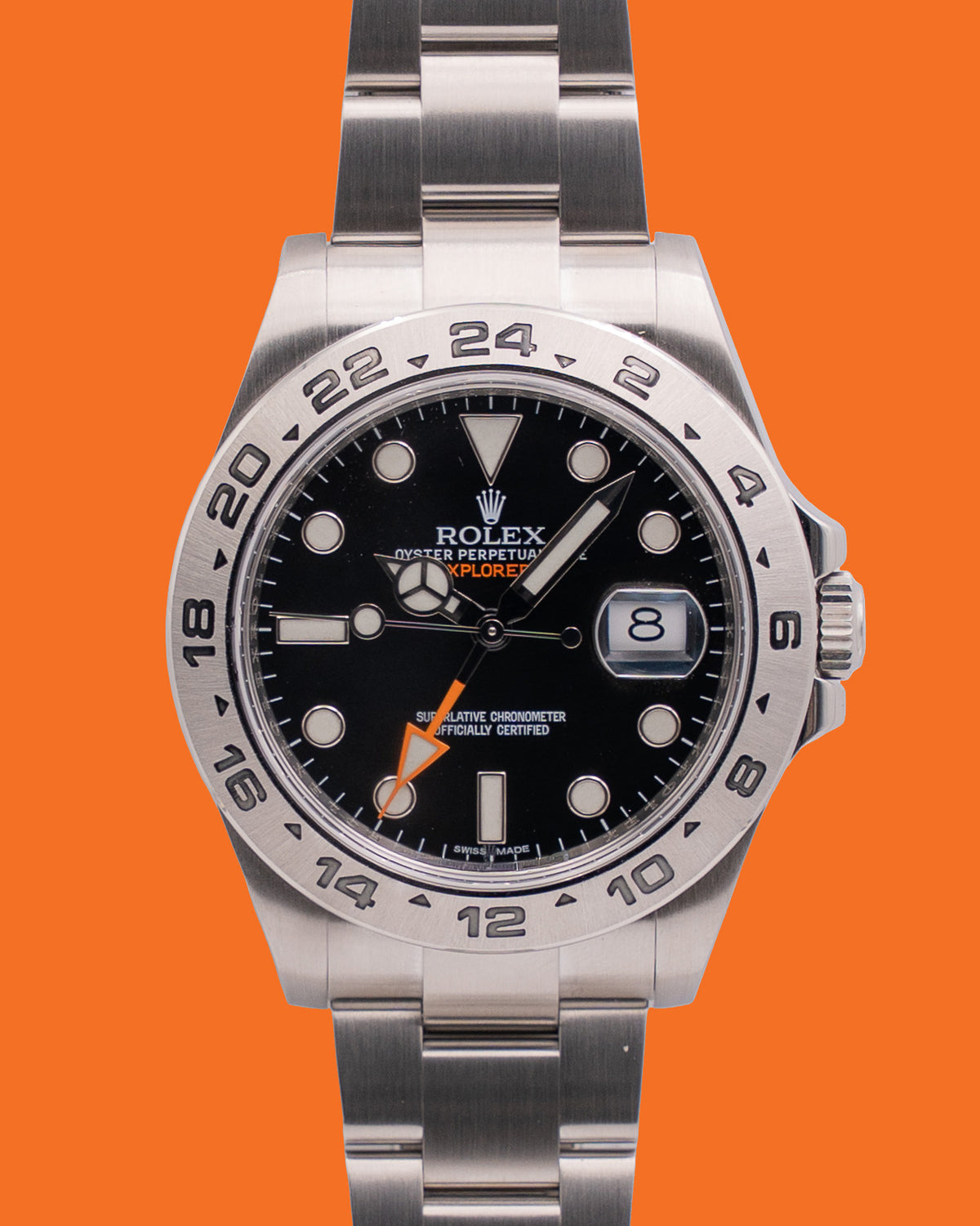 Rolex Explorer II 42mm 216570 Black 2015