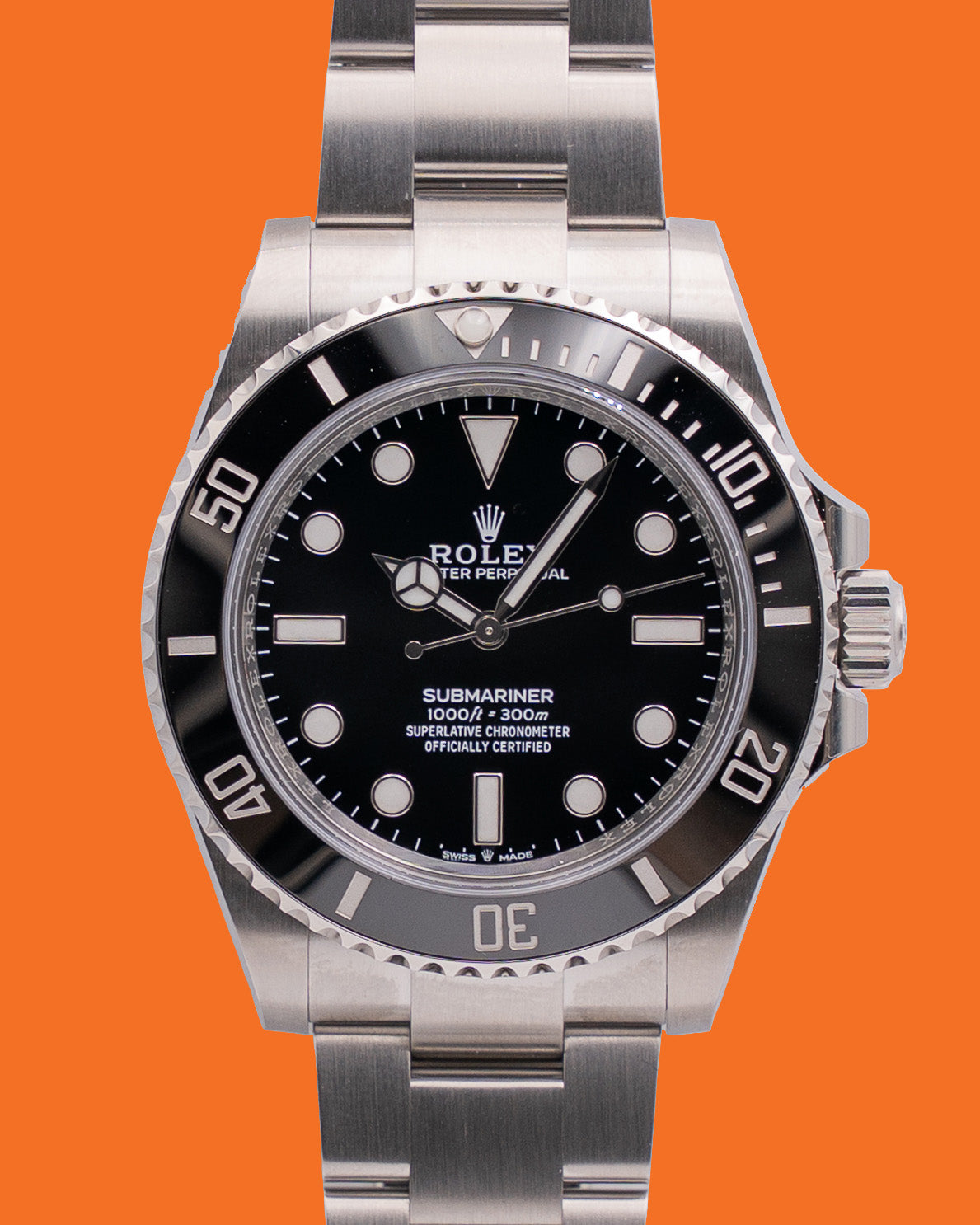 UNWORN Rolex Submariner No Date 41mm 124060 Black Dial 2026