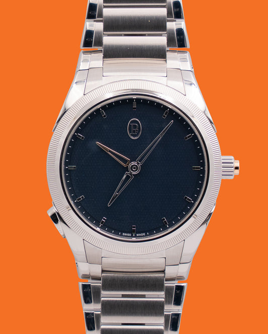 Parmigiani Fleurier Tonda GMT Rattrapante 40mm PFC905-1020001-100182 Navy Blue Dial Steel Bracelet 2024