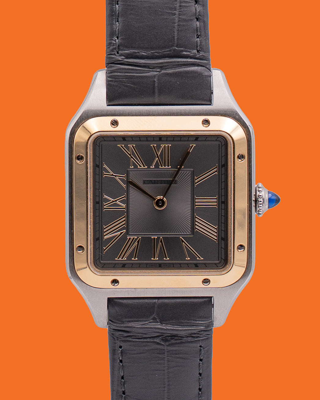 Cartier Santos-Dumont 43mm W2SA0036  Grey Dial 2026 Quartz