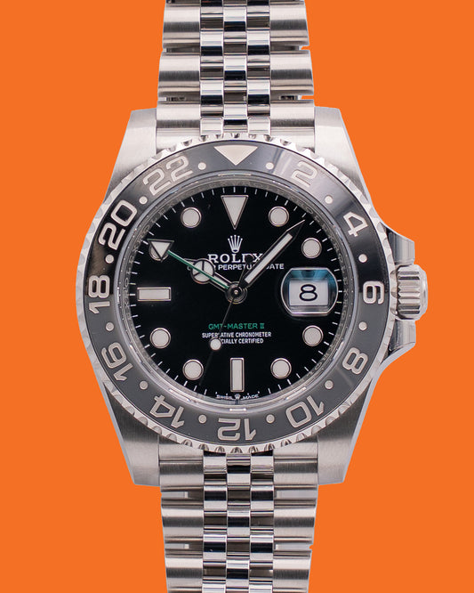 Rolex GMT-Master II 40mm 126710GRNR "Bruce Wayne" On Jubilee 2026