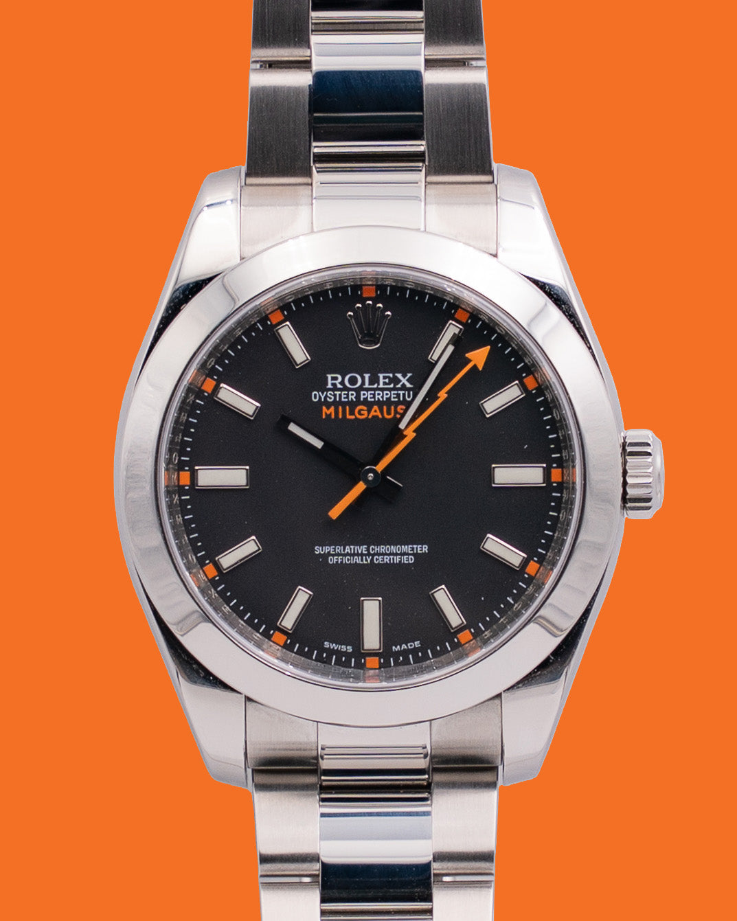 Rolex 40mm 116400 Milgauss On Oyster 2017