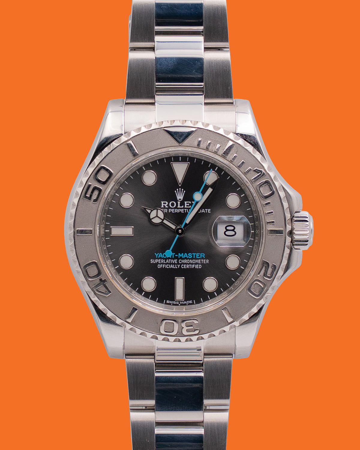 Rolex Yacht-Master 40mm 116622 Dark Rhodium Dial 2018