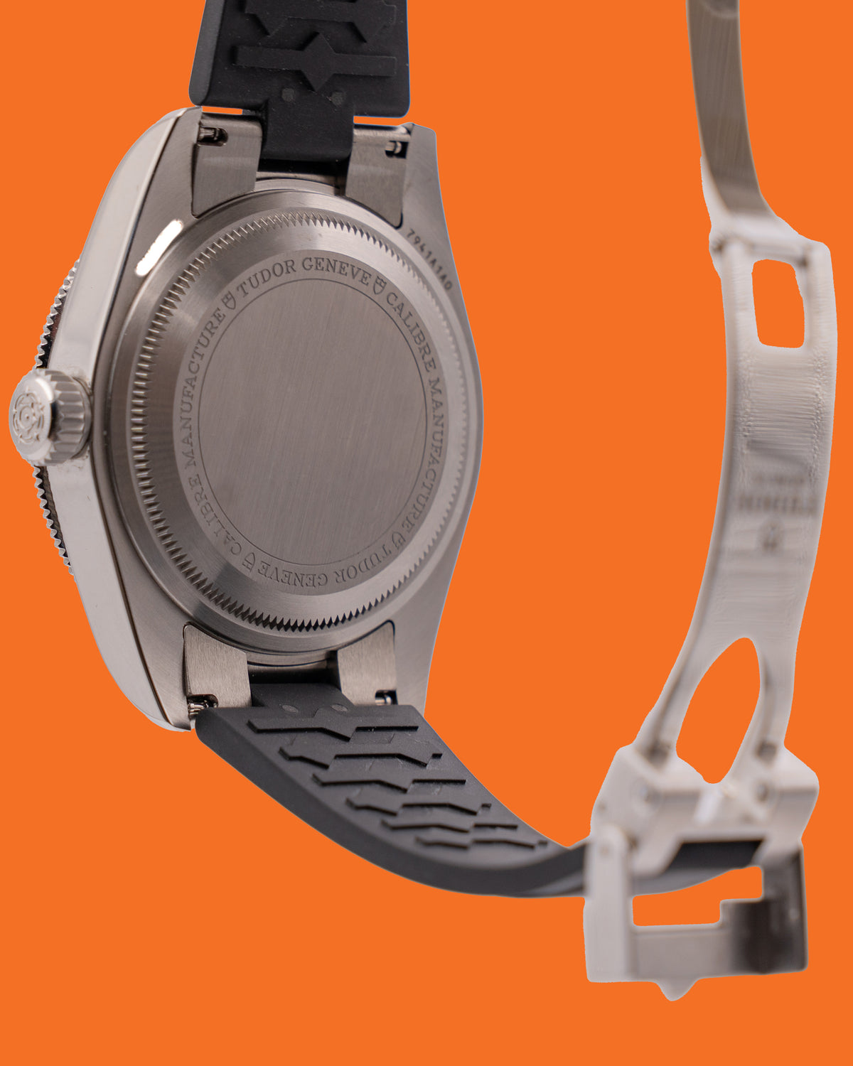 Tudor Black Bay Chronometer 41mm 7941A1A0NU Black Dial Rubber Strap 2026