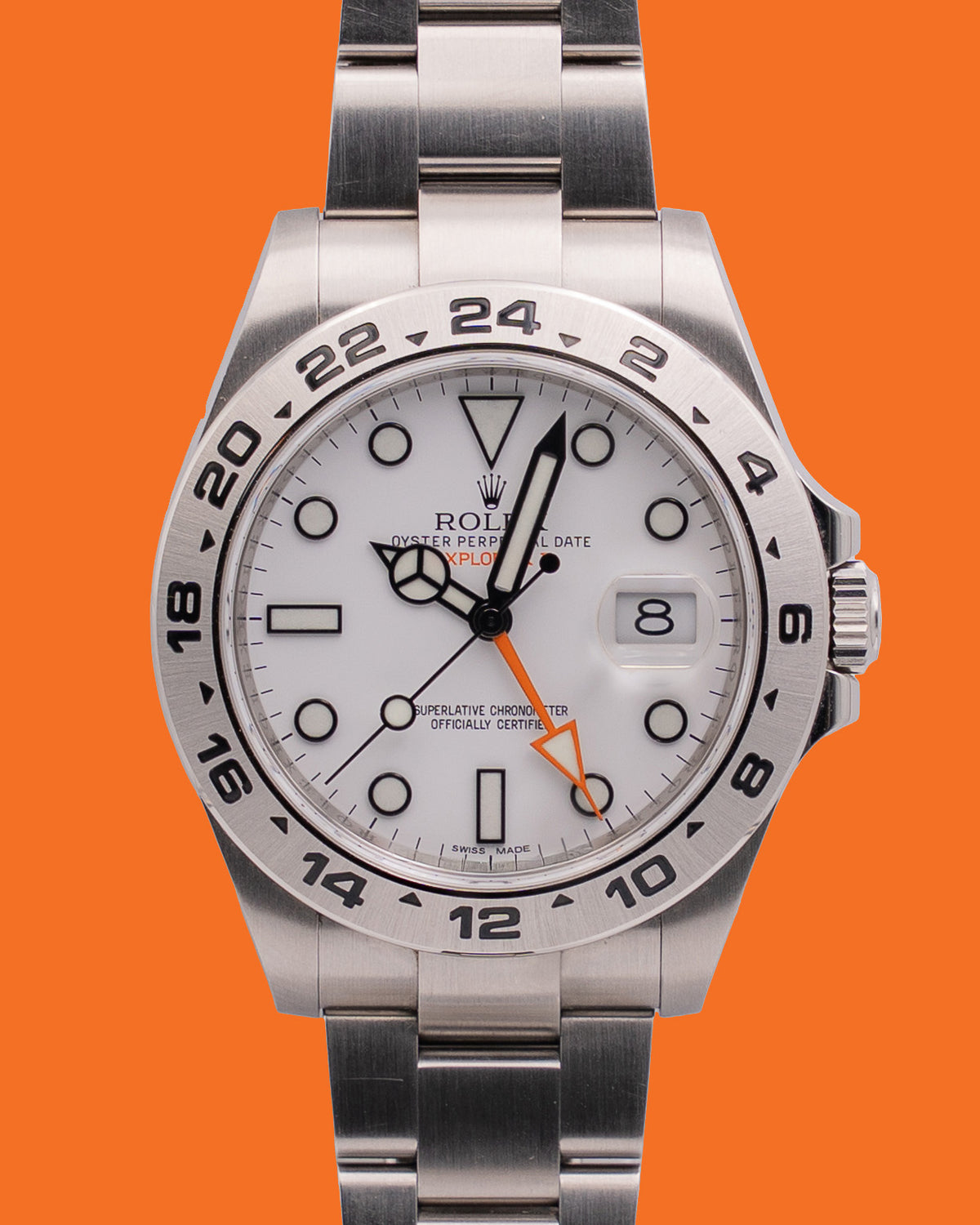 Rolex 42mm 216570 Explorer II Polar 2014