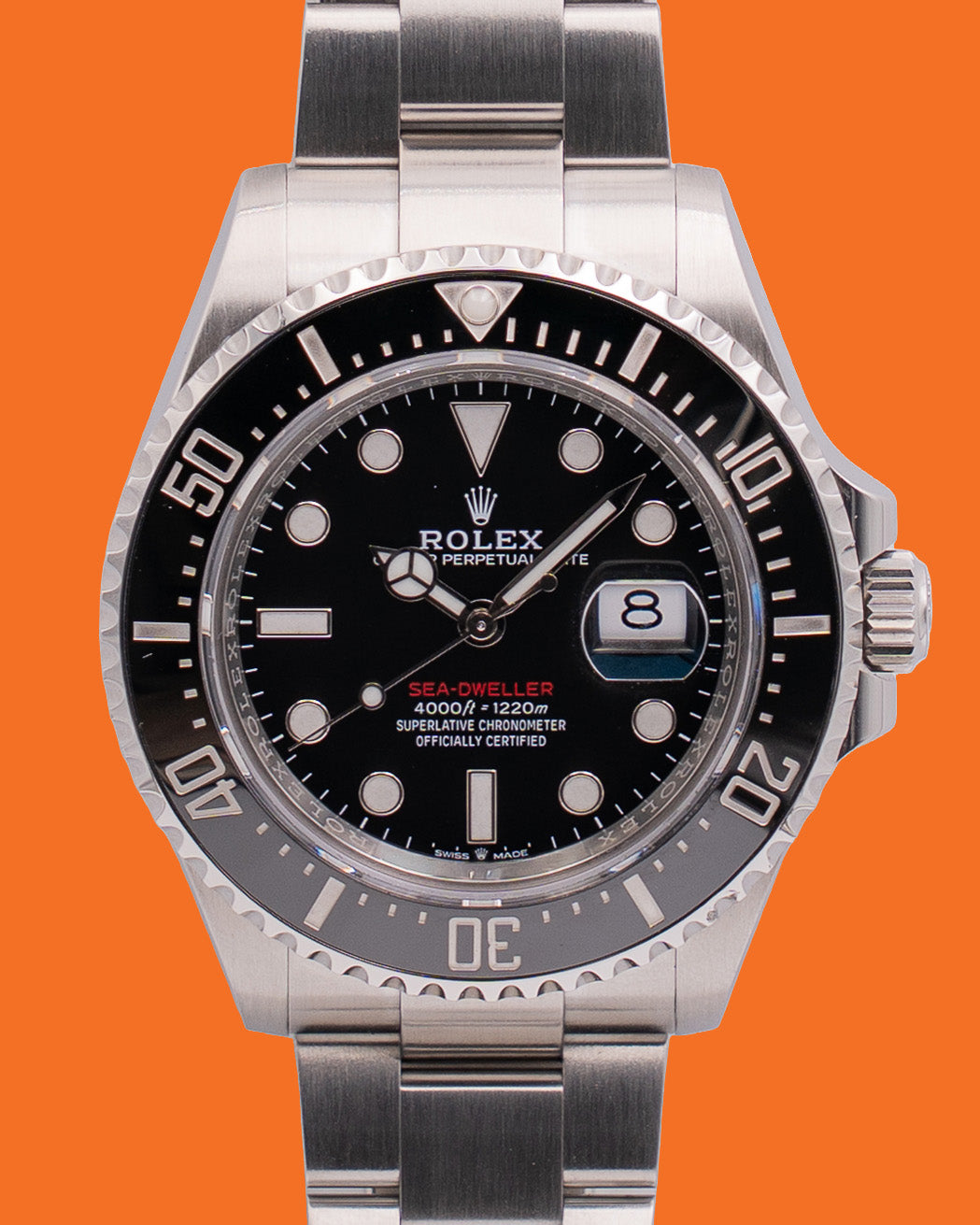 Rolex SeaDweller 43mm 126600 Red Letter Black 2023