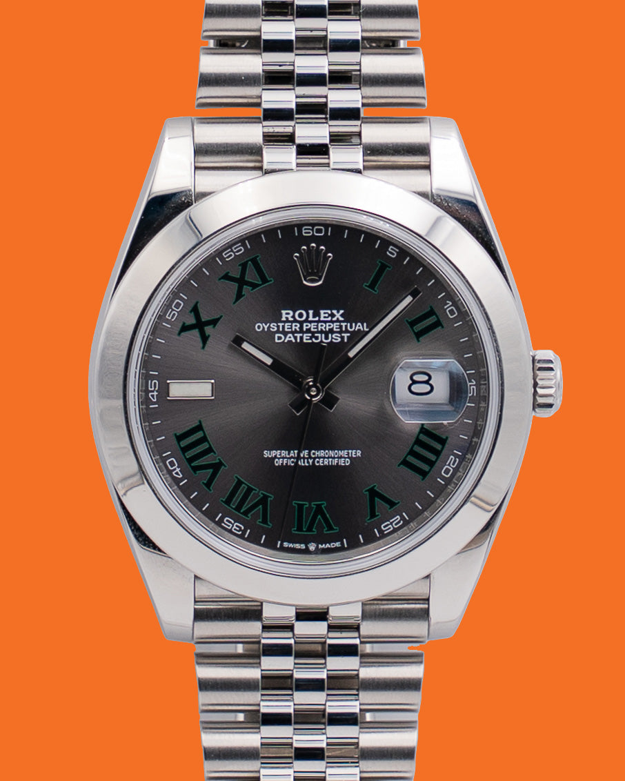Rolex Datejust 41mm 126300  Wimbledon On Jubilee 2021
