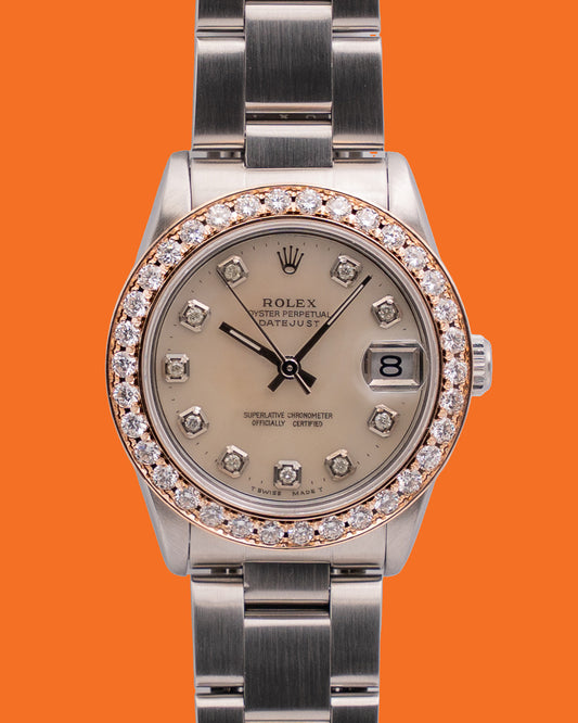 Rolex DateJust 31mm 68240 AFTER MARKET Mother Of Pearl On Oyster