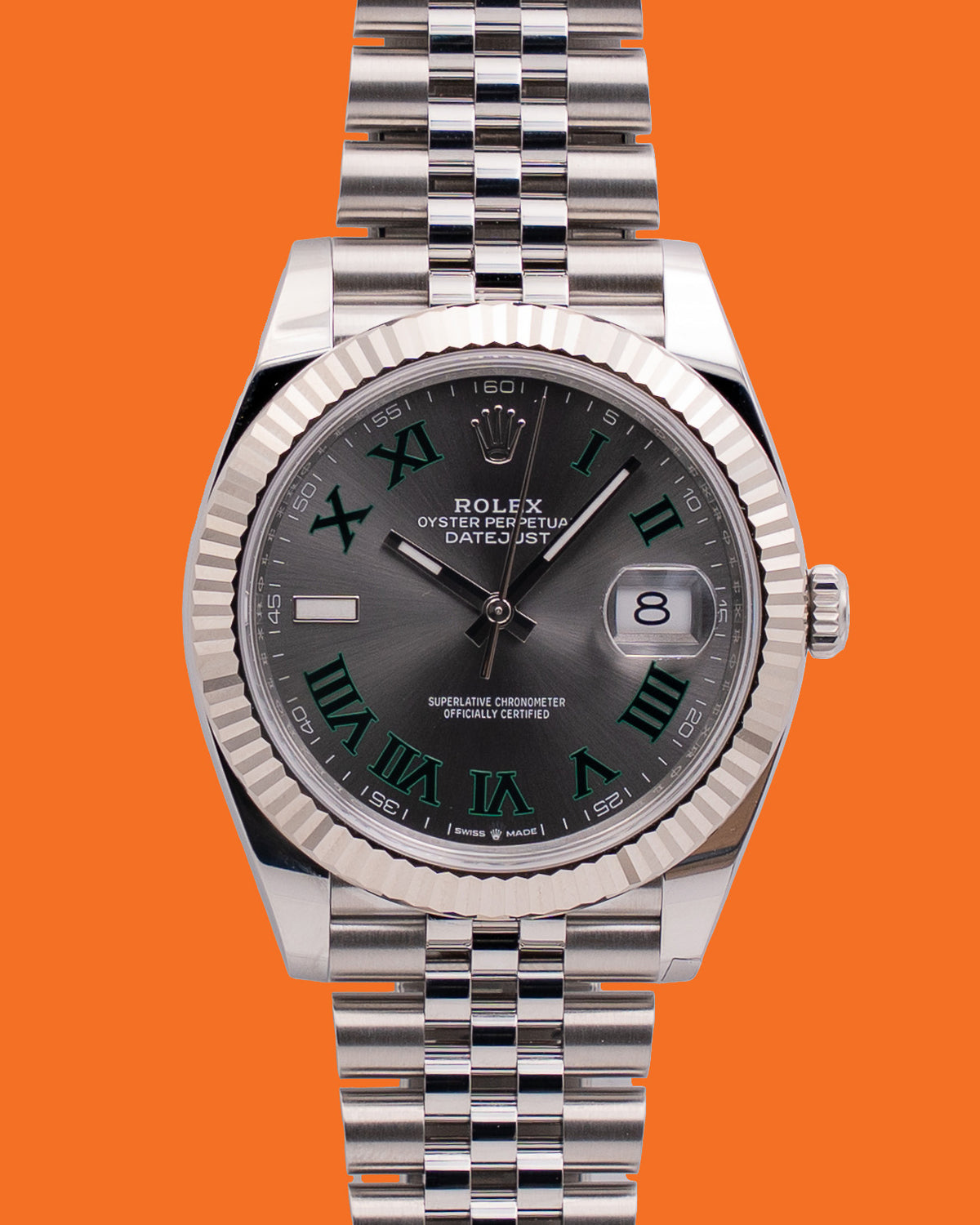 Unworn Rolex Datejust 41mm 126334 Fluted On Jubilee 2026