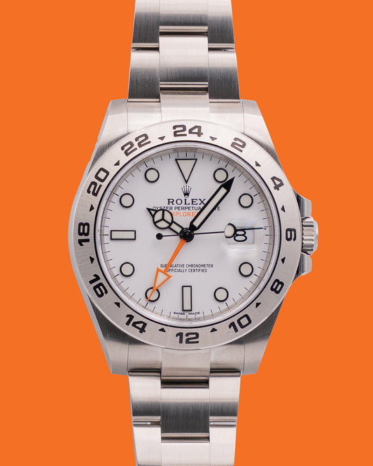 NEW OLD STOCK Rolex Explorer II 42mm 216570 Polar Dial 2021