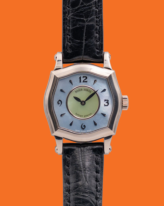 Vintage Roger Dubuis Sympathie 27mm S27180 White Gold Mother of Pearl Dial 1 of 28 2000