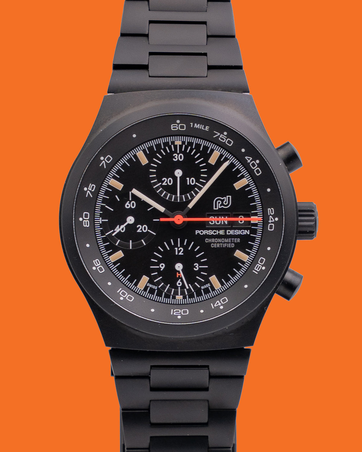 Porsche Design Chronograph 1 - All Black Numbered Edition /350