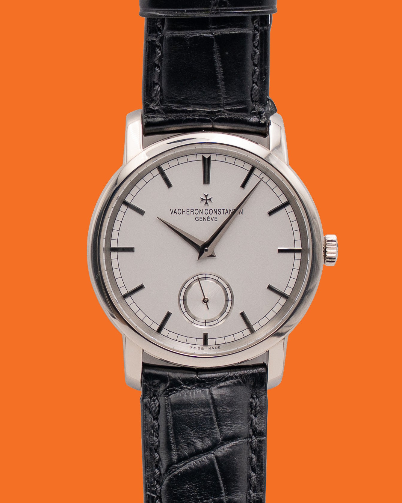 Vacheron Constantin Patrimony Traditionnelle 38mm 82172 White Gold Black Alligator Strap 2017