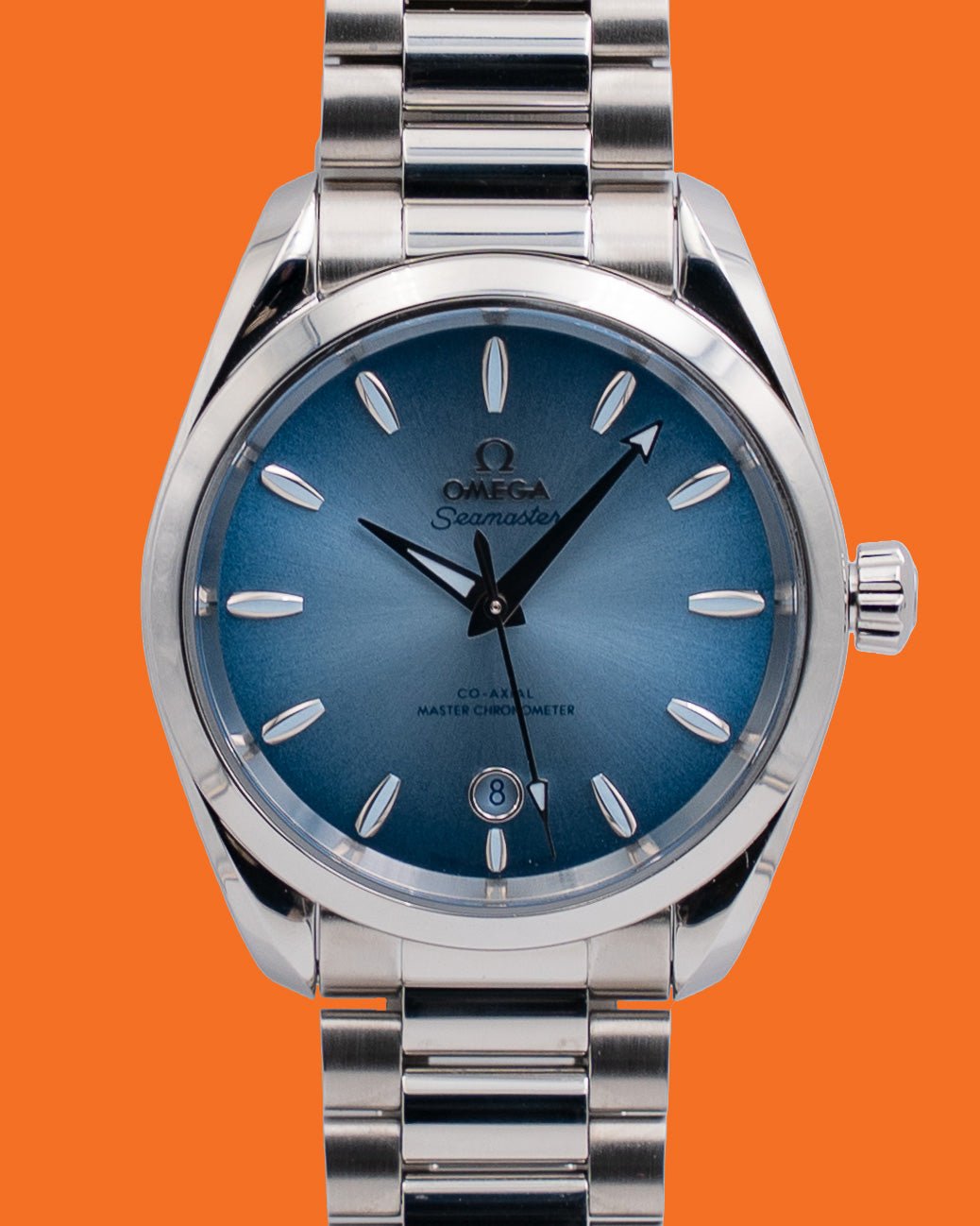 UNWORN Omega Aqua Terra 150m Co‑axial Master Chronometer 38 MM 220.10.38.20.03.004 Summer Blue 2026