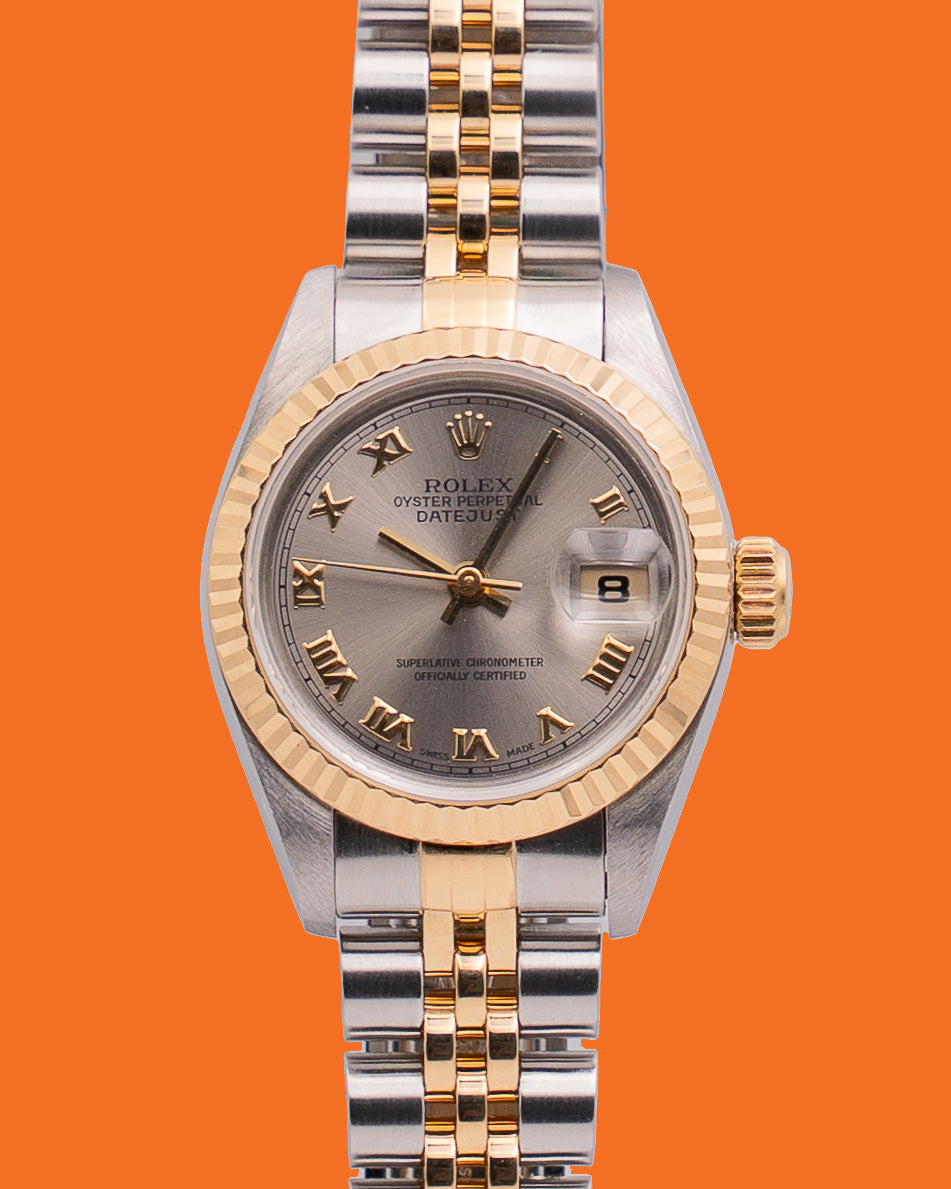 Rolex Datejust 26mm 69173 Fluted On Jubilee
